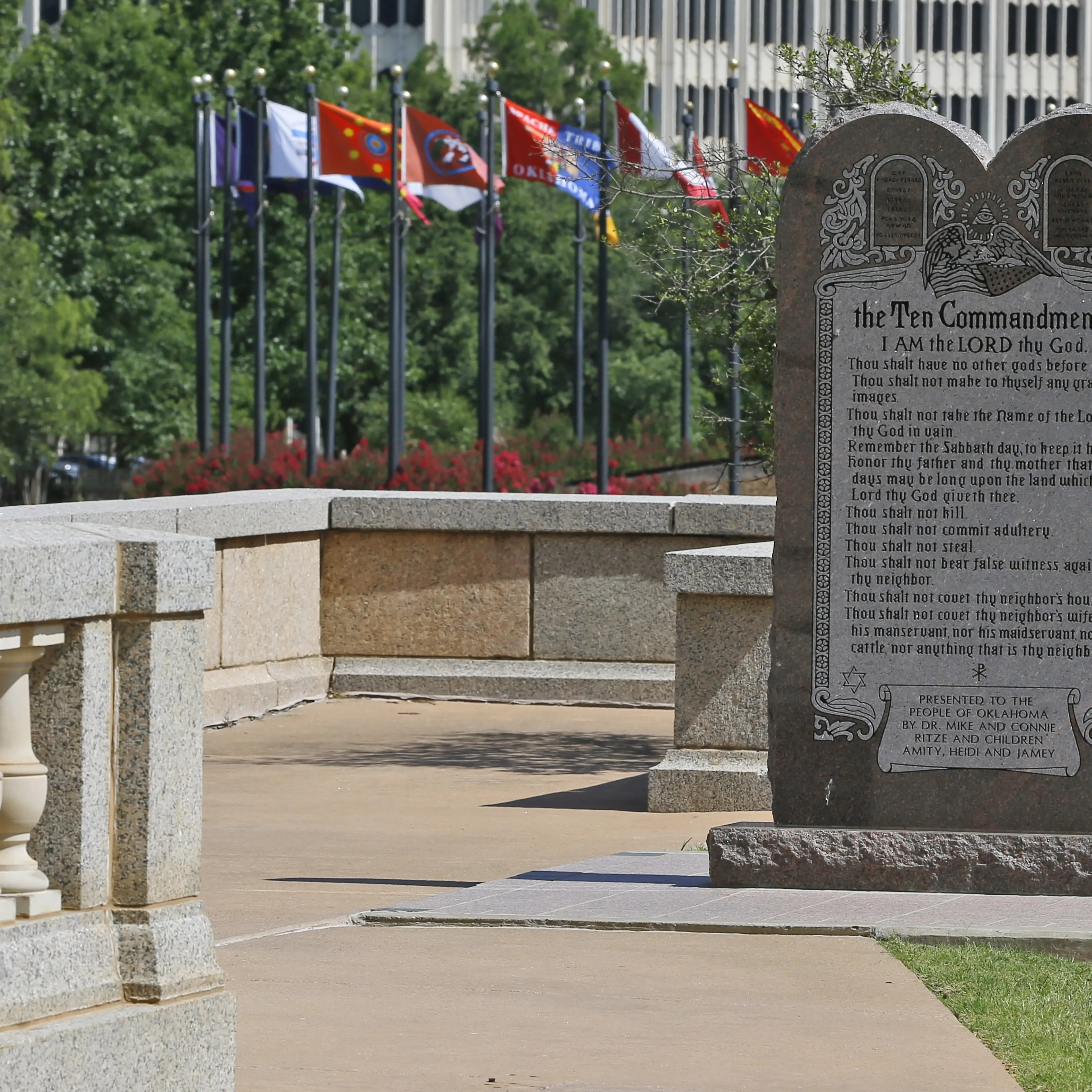 Oklahoma Capitol Ten Commandments