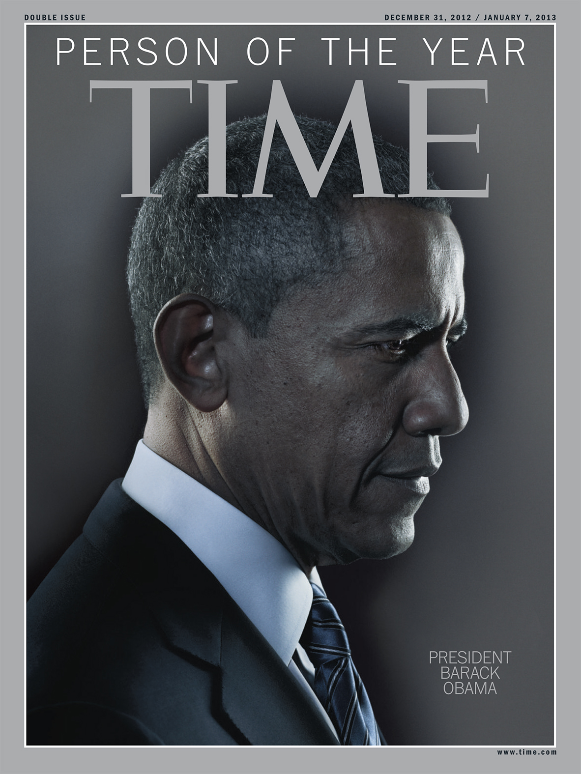 The Dec. 31, 2012 issue of TIME magazine.