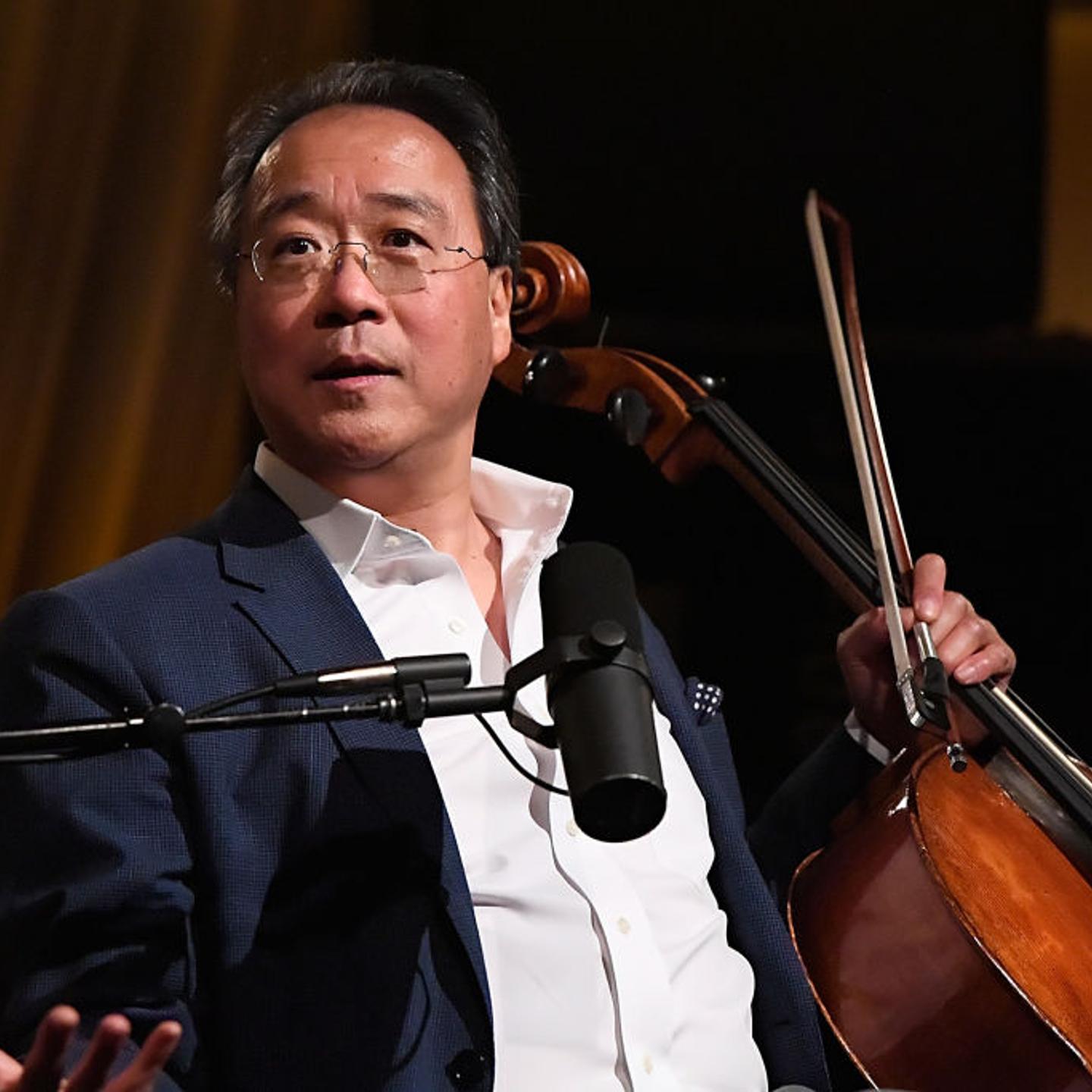 Yo-Yo Ma Performs On SiriusXM's Symphony Hall At The SiriusXM Washington D.C. Studios