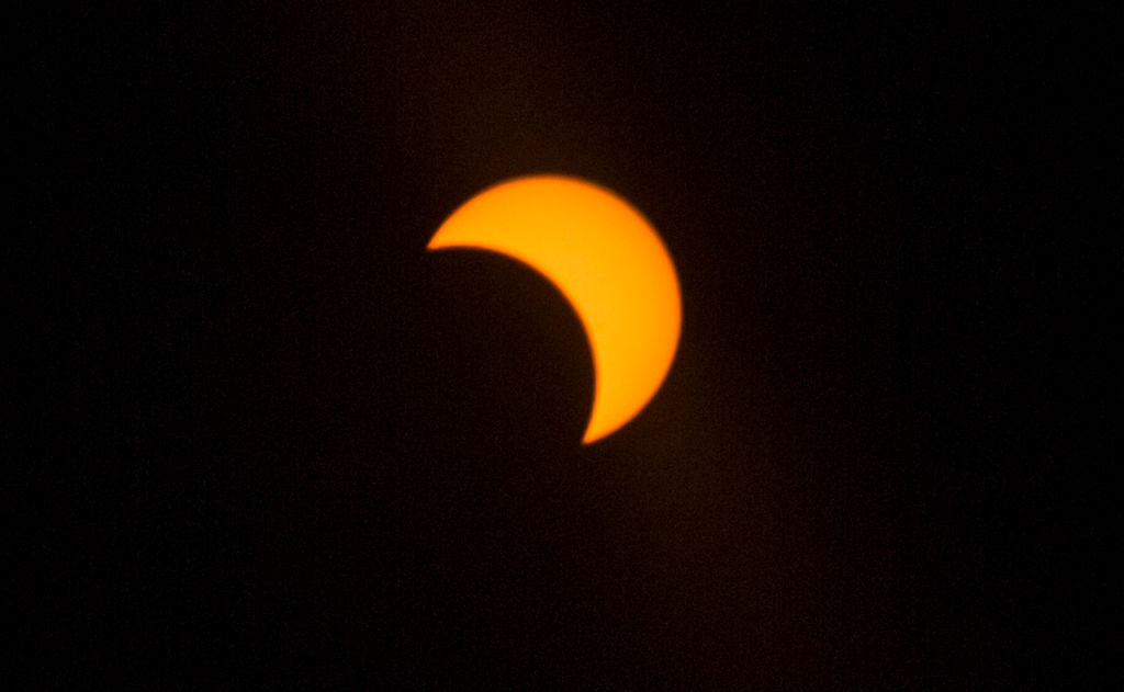 Partial solar eclipse