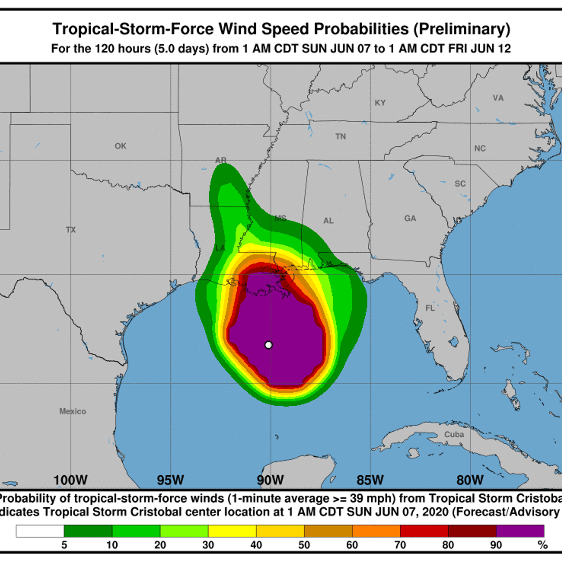 Tropical Storm Cristobal