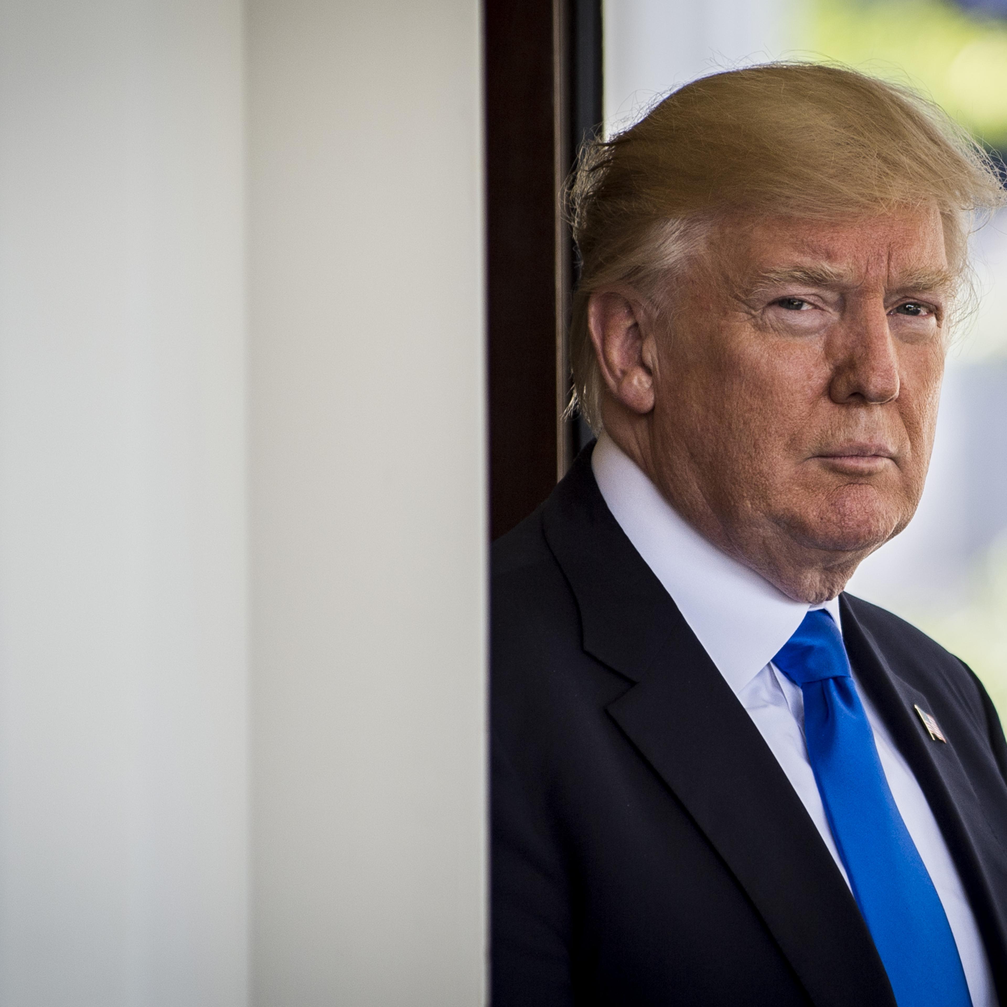 President Trump Hosts Romanian President Klaus Iohannis At White House