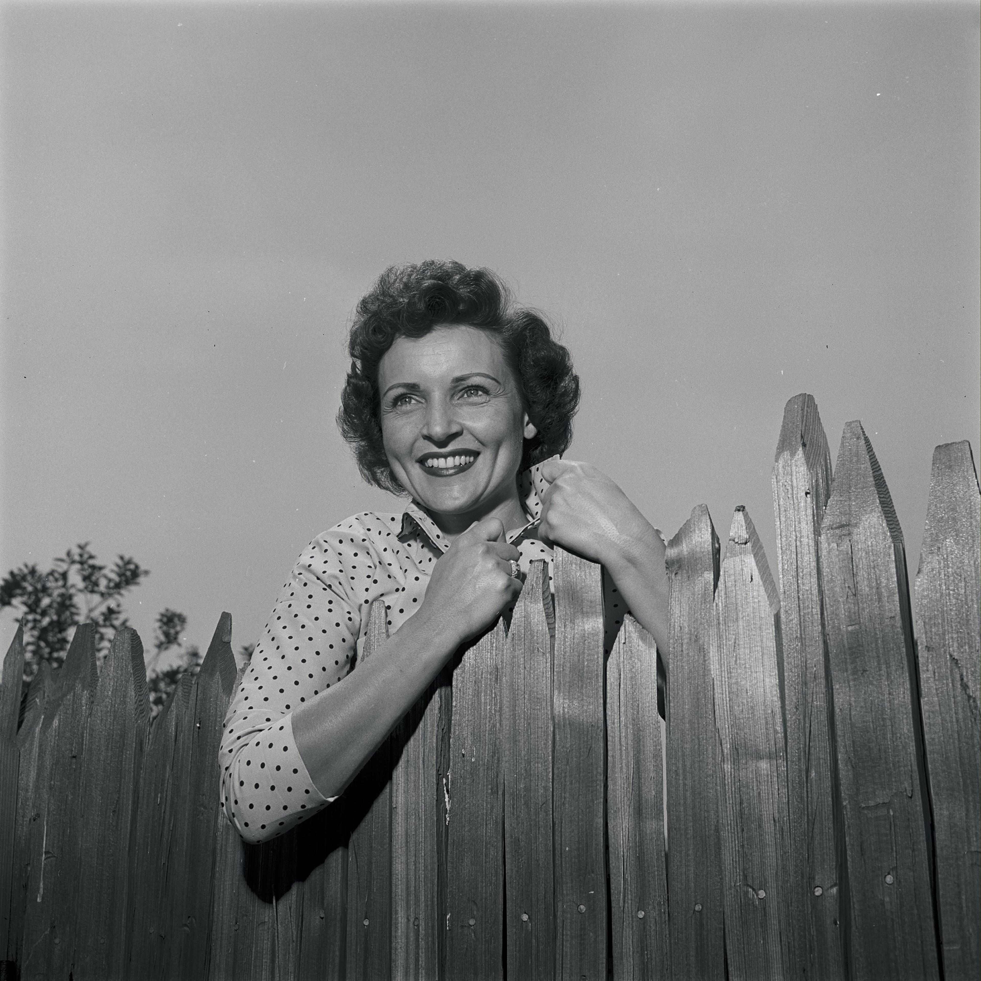Betty White in 1957.