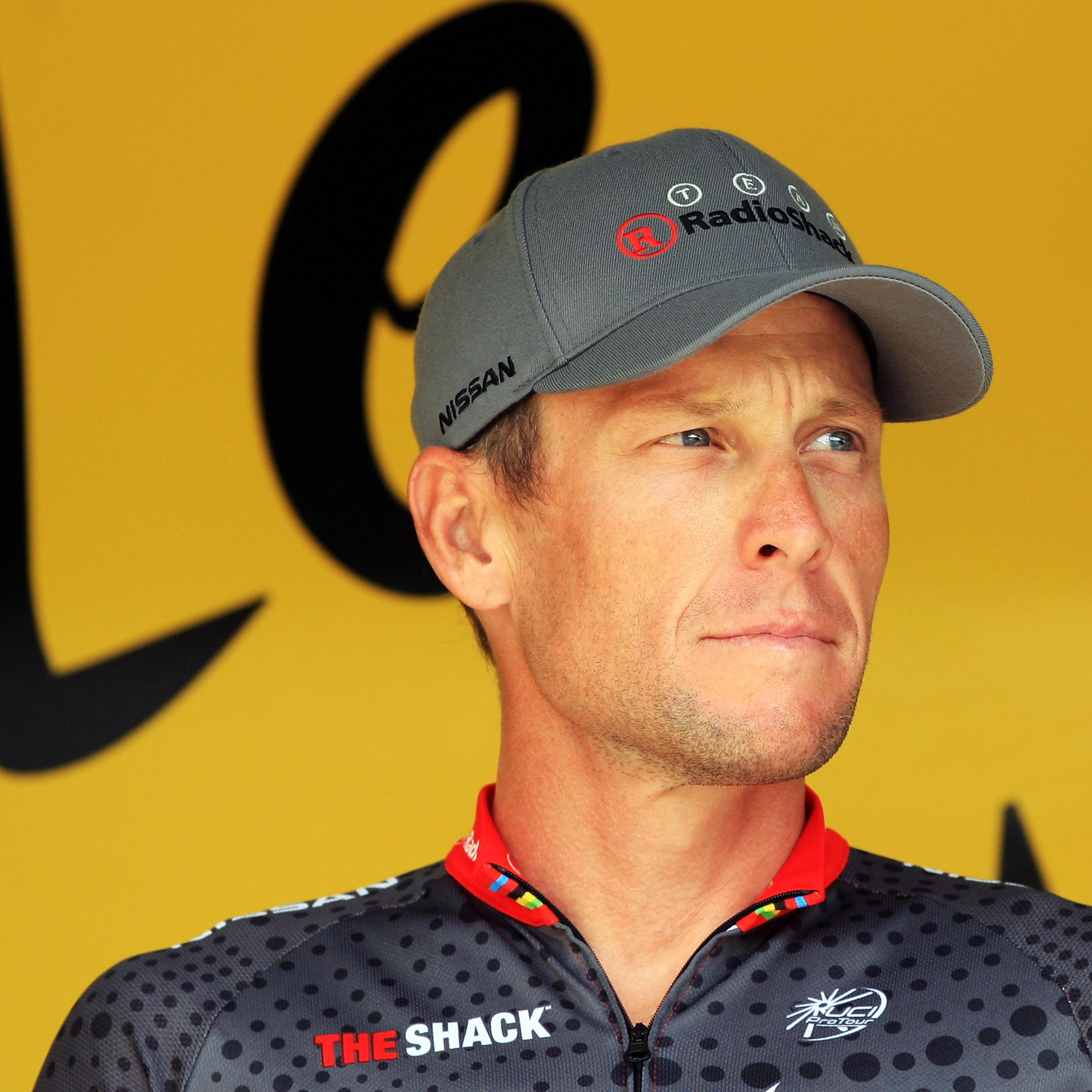 during stage twelve of the 2010 Tour de France from Rodez to Revel on July 17, 2010 in Revel, France.