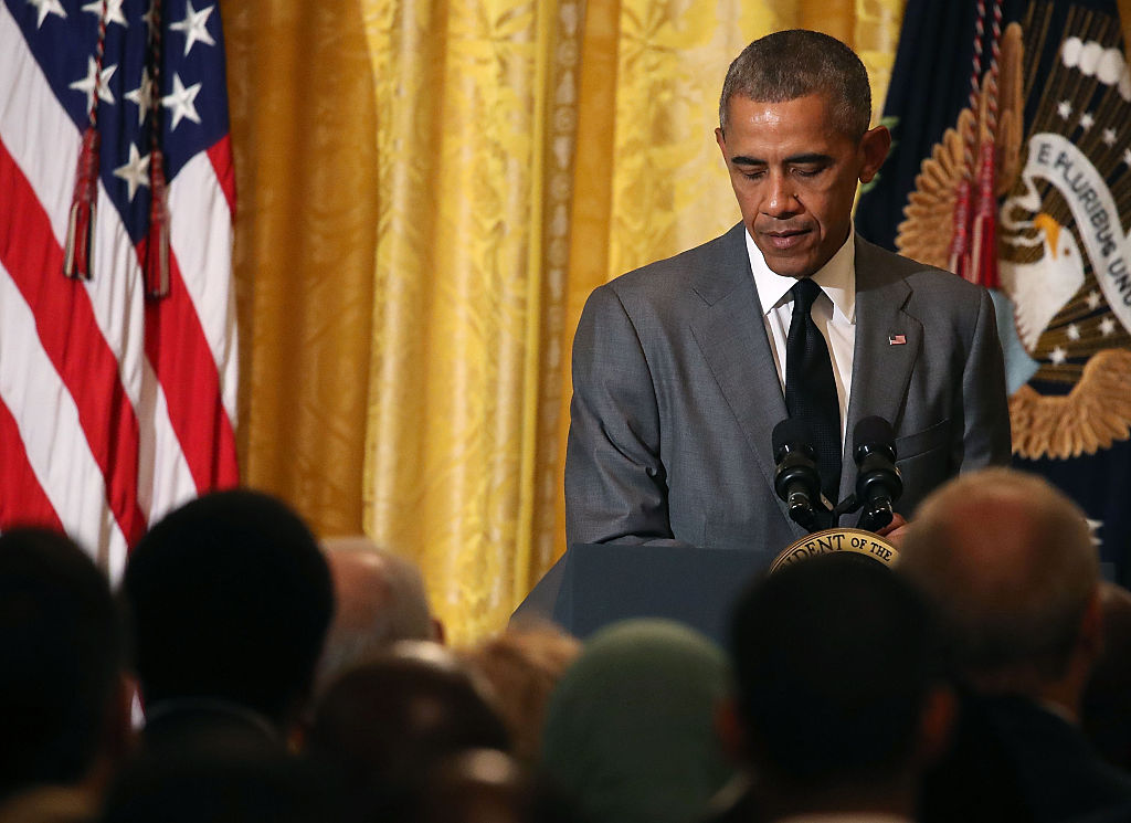 President Barack Obama is pictured here on July 15, 2016 in Washington, DC.