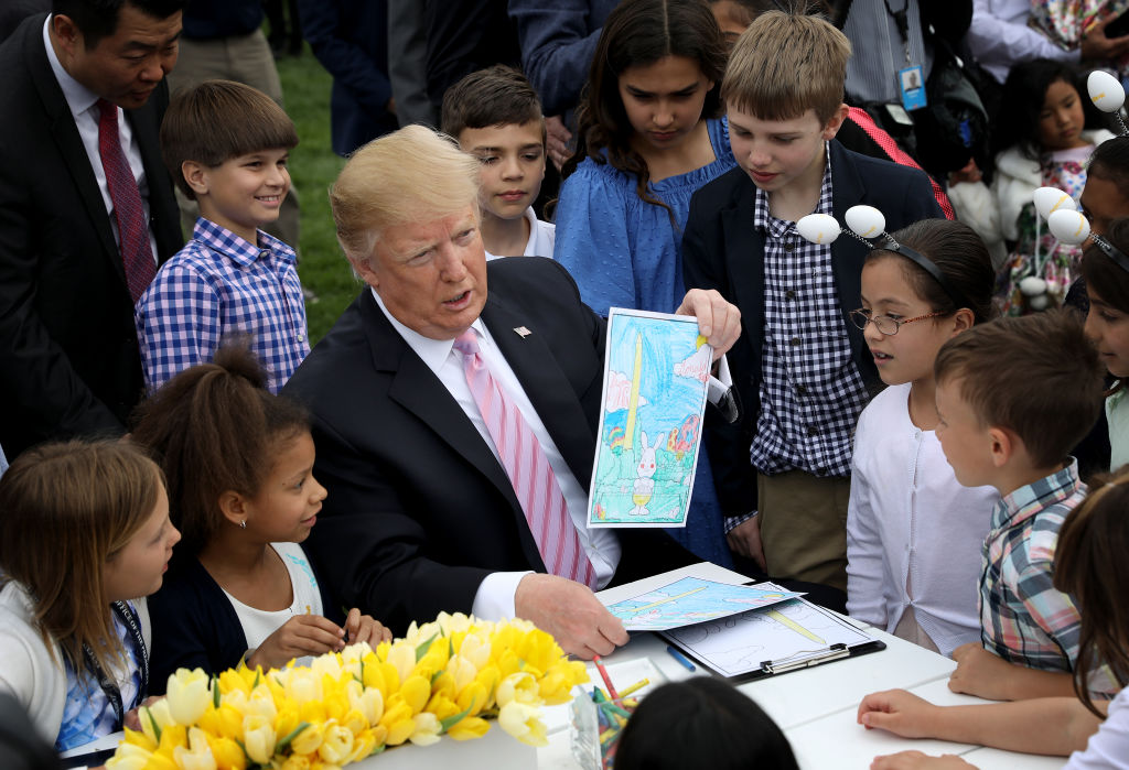 President And Mrs Trump Host Annual White House Easter Egg Roll