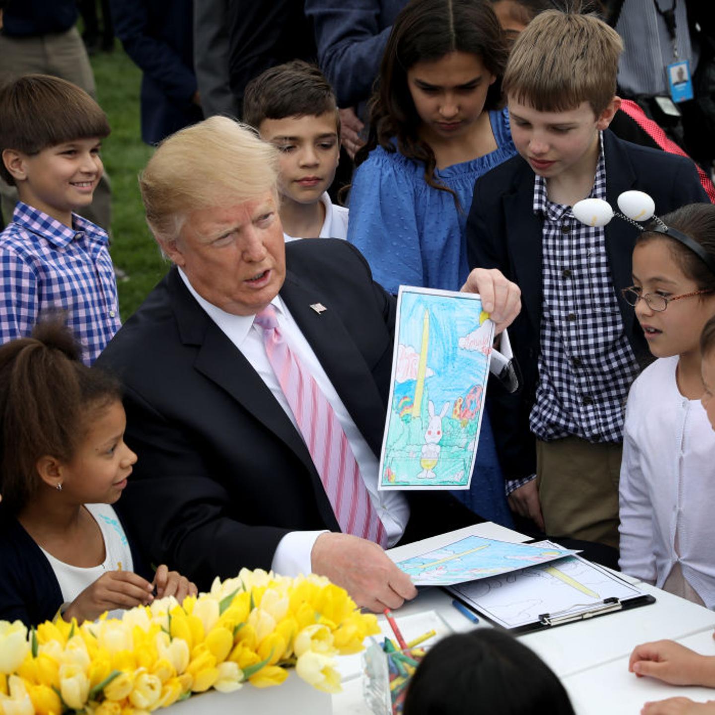 President And Mrs Trump Host Annual White House Easter Egg Roll