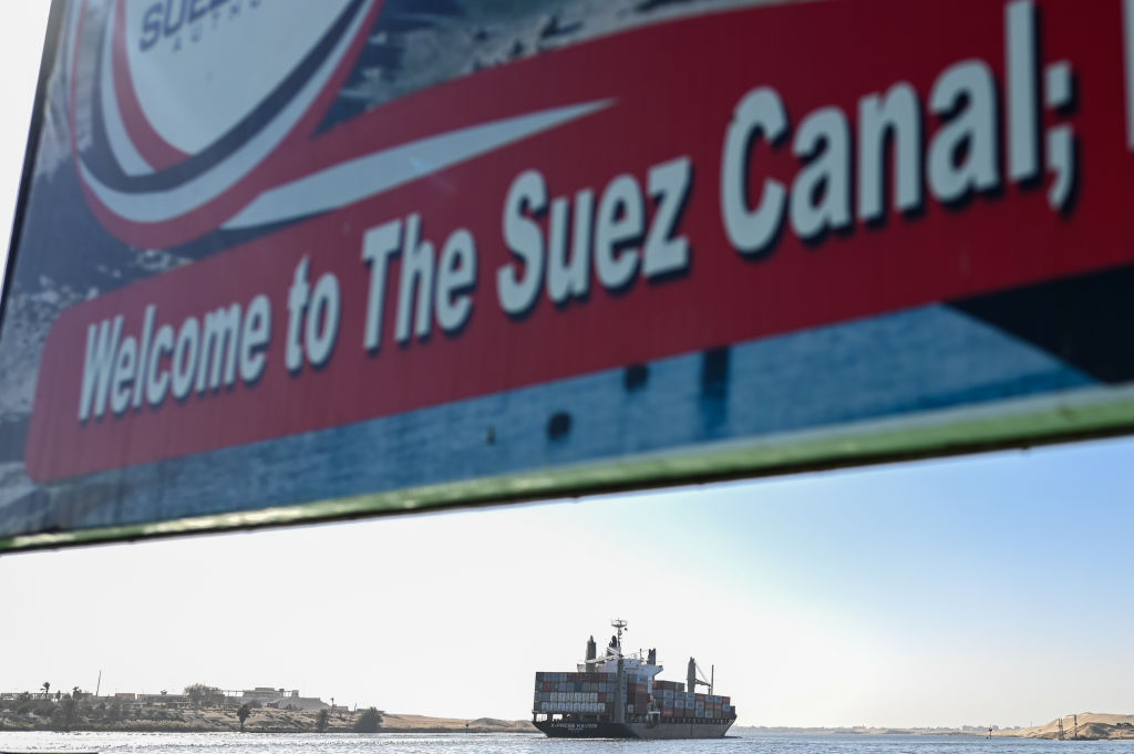 Red Sea Security Fears Divert Suez Canal Shipping Traffic