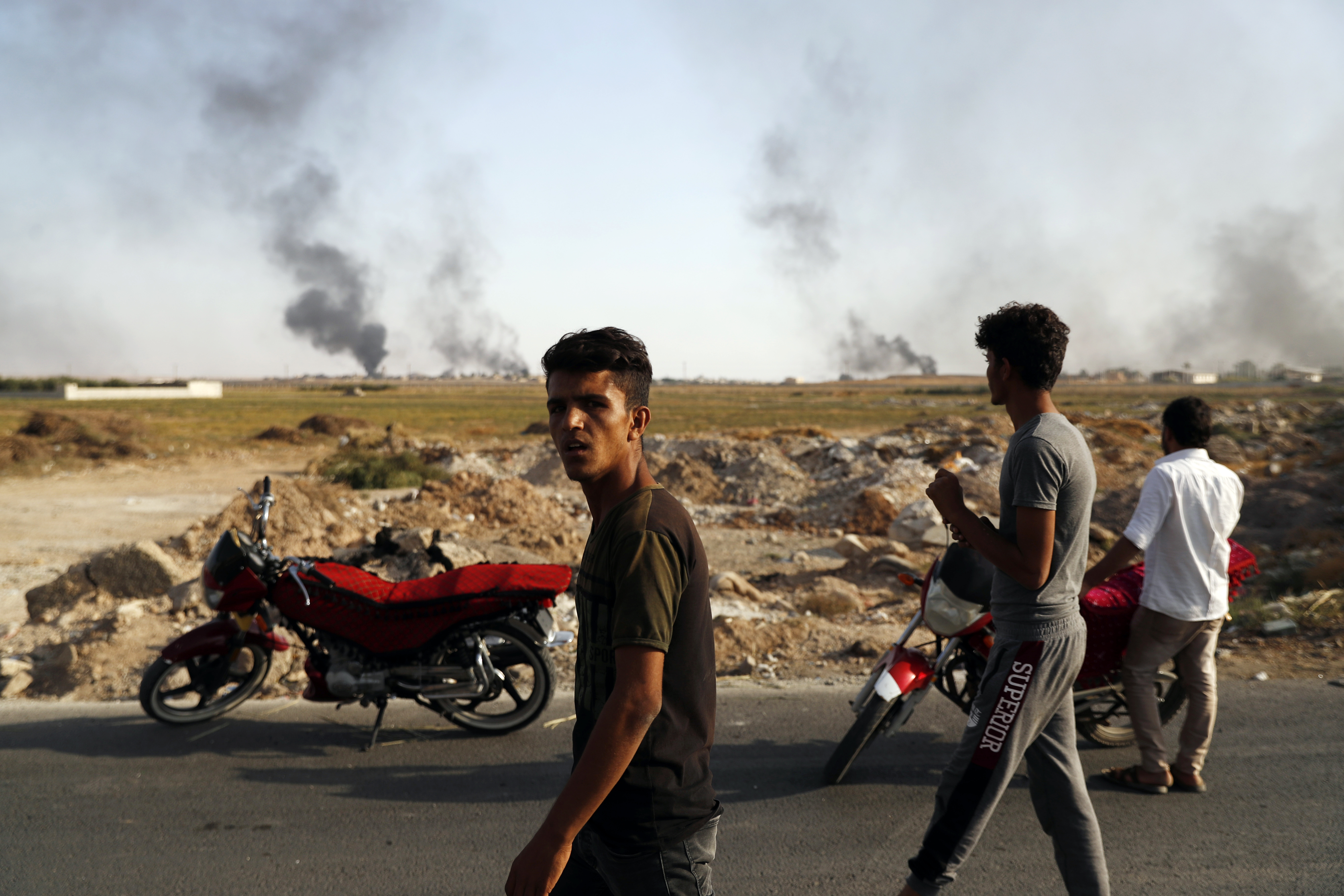 APTOPIX Turkey US Syria