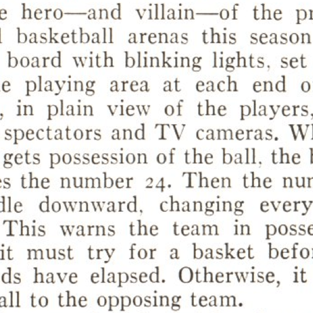shot clock explanation