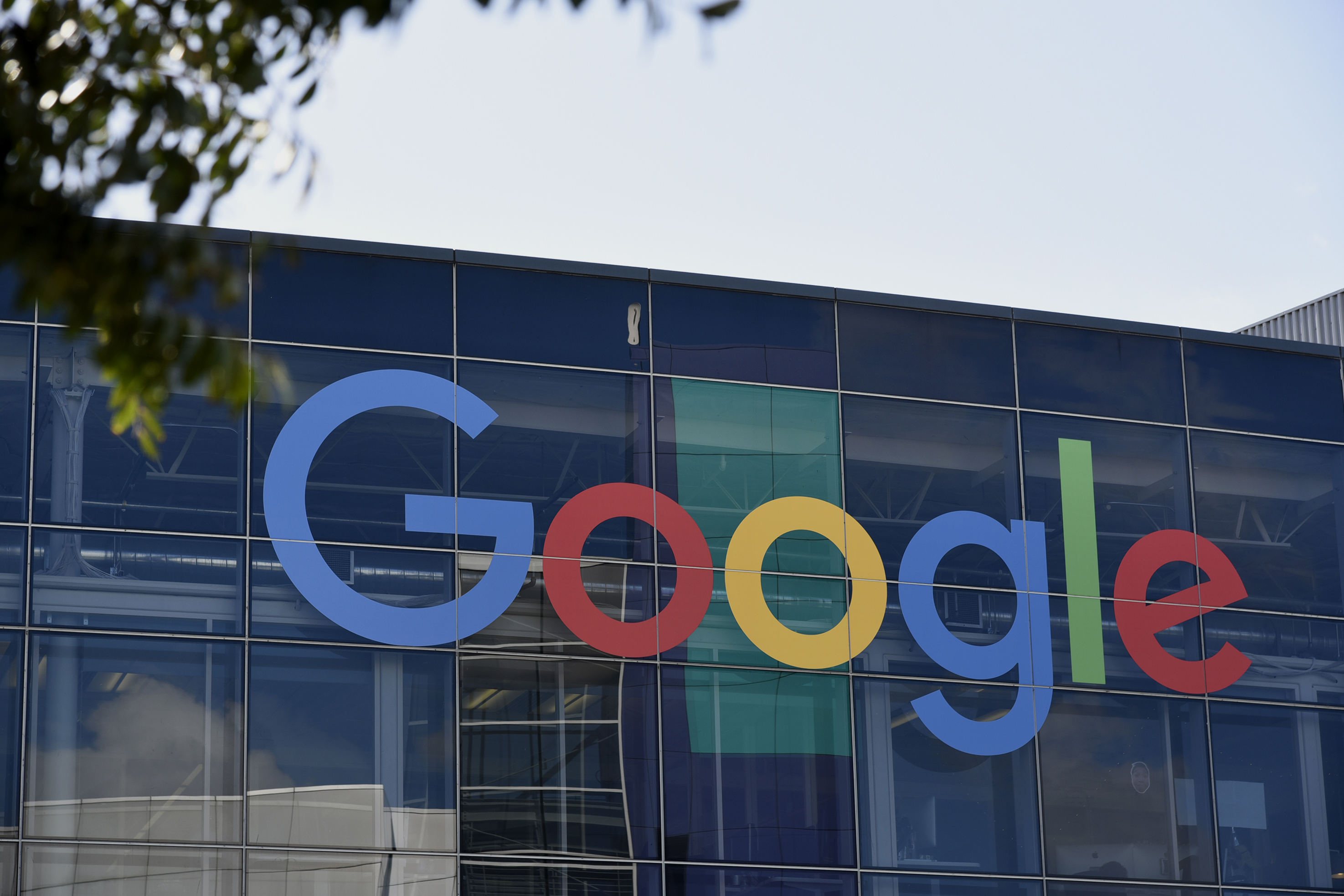 Google Inc. signage is displayed on an office building inside the Googleplex headquarters in Mountain View, California, U.S., on Thursday, Feb. 18, 2016.