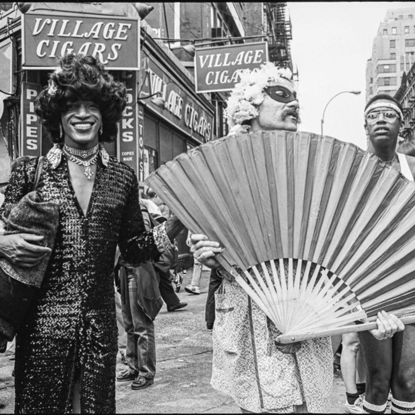 Johnson & Others At 1982 Pride March