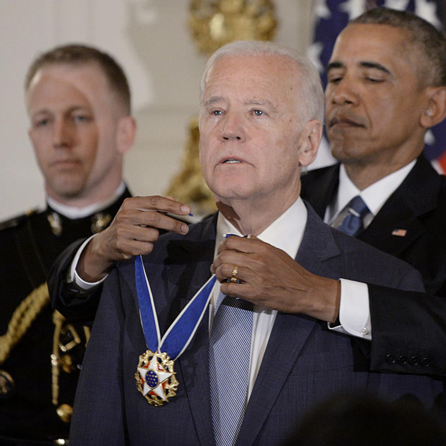 President Barack Obama Awards VP Joe Biden Presidential Medal Of Freedom