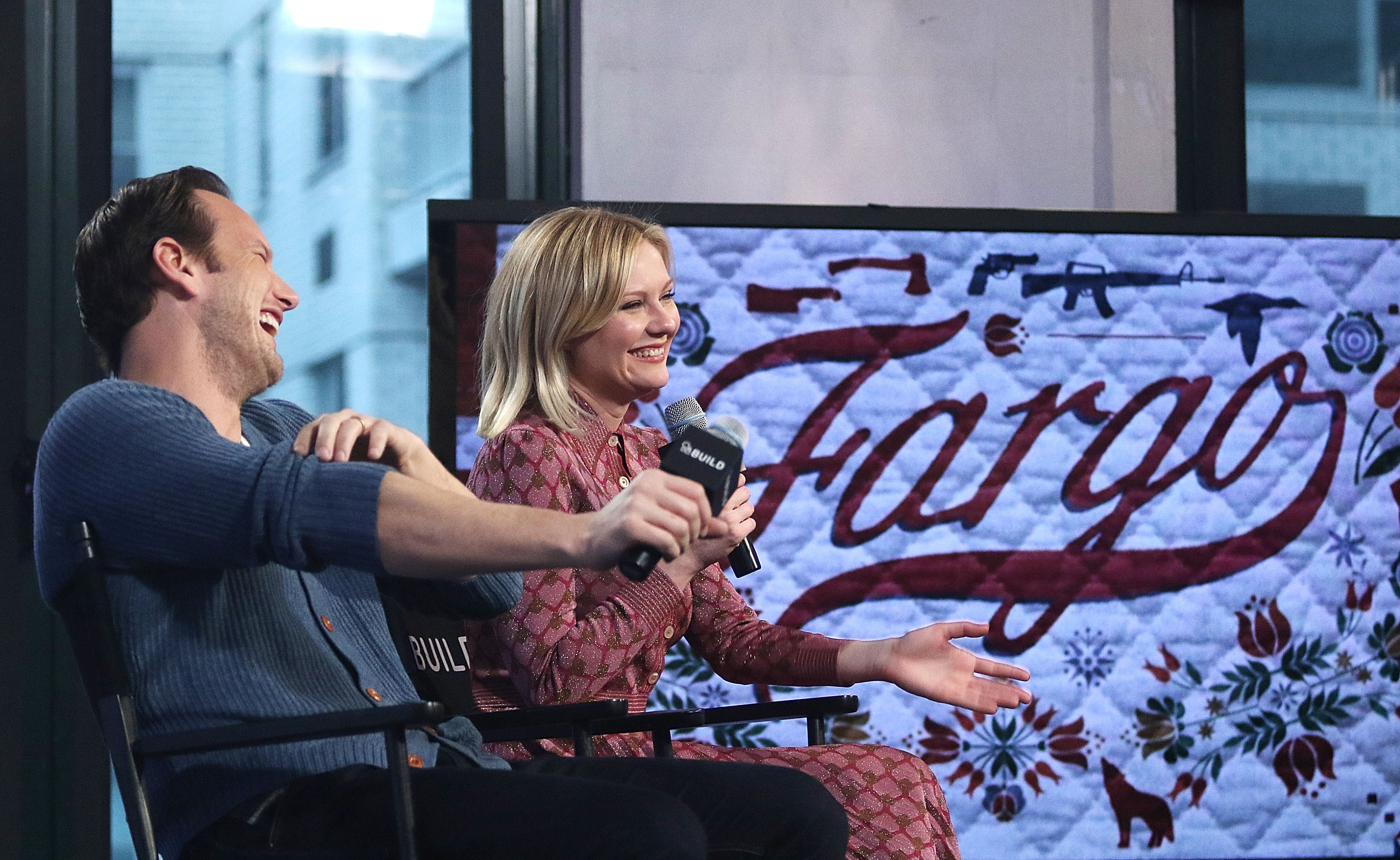 AOL BUILD Series: Patrick Wilson And Kirsten Dunst, "Fargo"