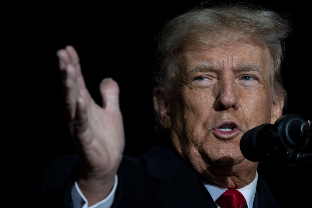 Former President Trump Holds Rally In Support Of Ohio Senate Candidate JD Vance