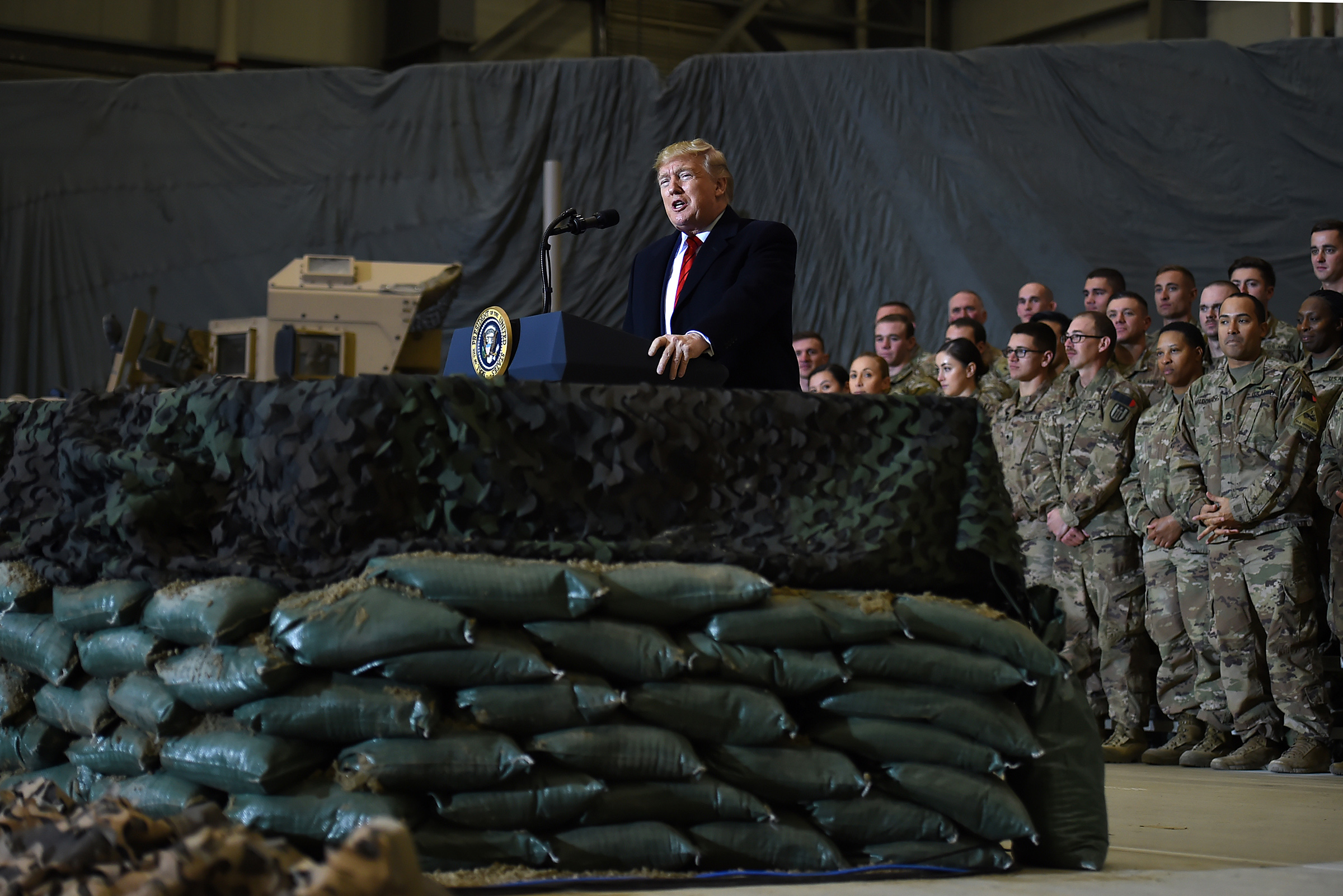 Afghanistan-AFGHANISTAN-US-TRUMP-THANKSGIVING-POLITICS-UNREST