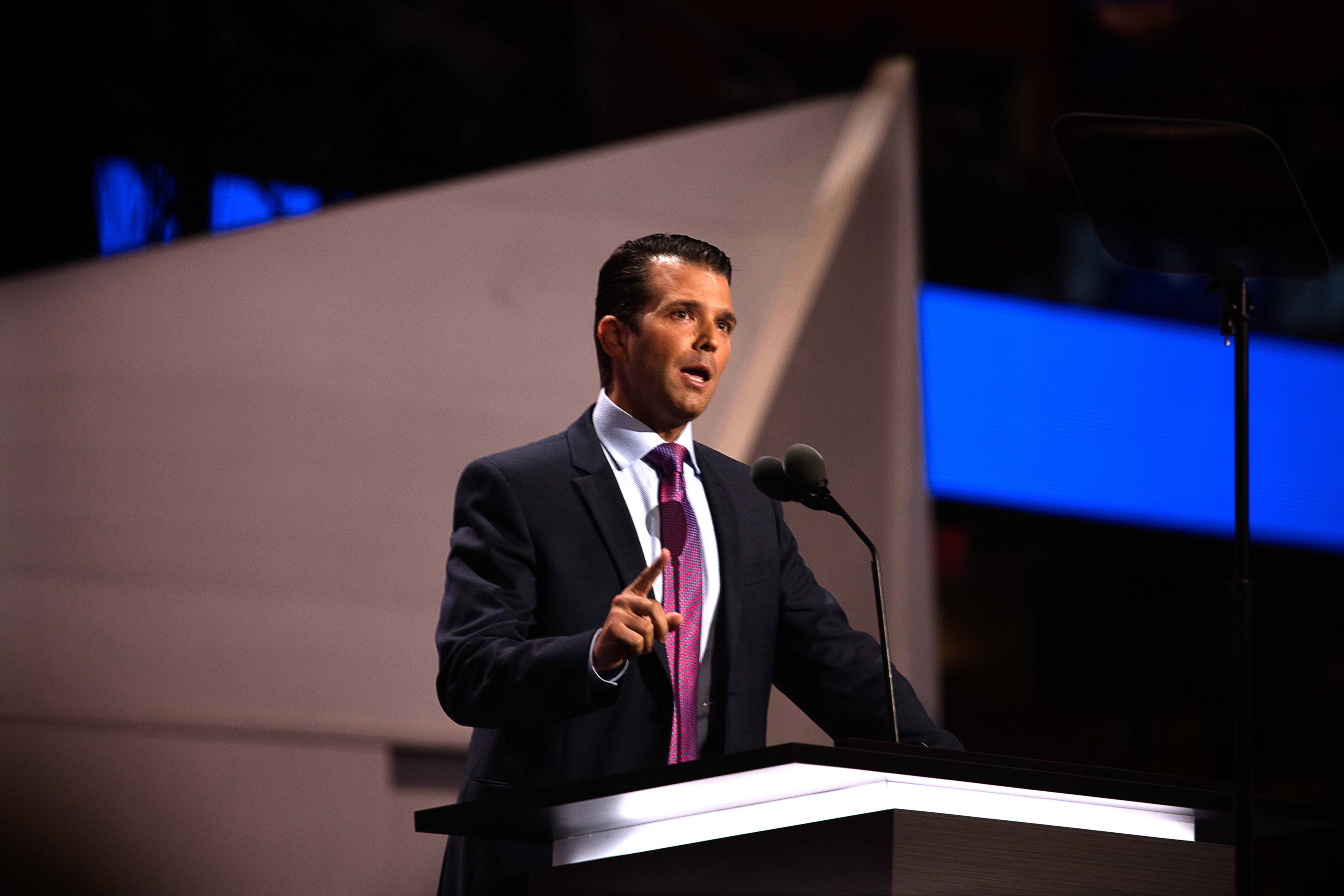 Donald Trump Jr At DNC