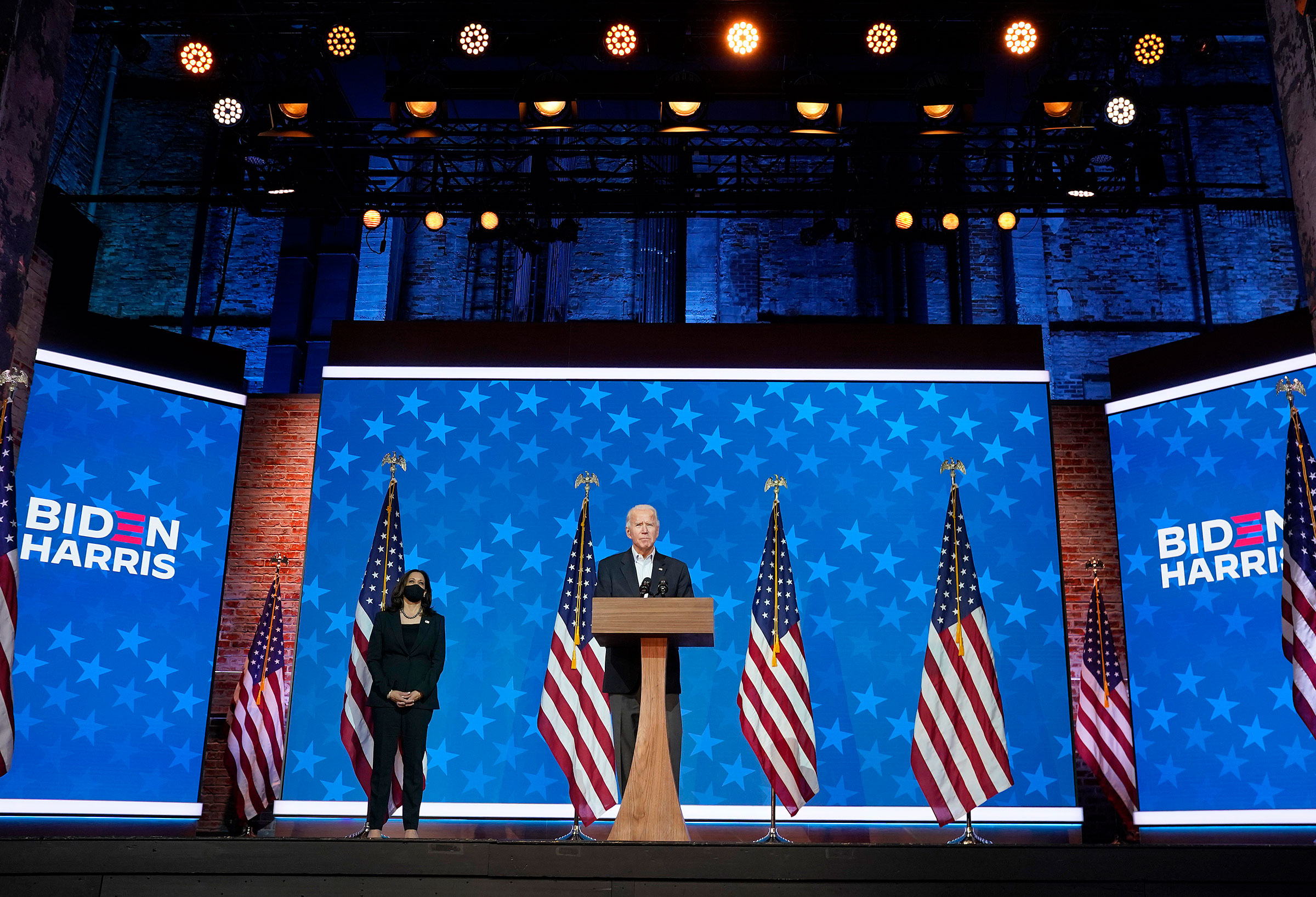 Democratic Presidential Nominee Joe Biden Makes A Statement In Wilmington