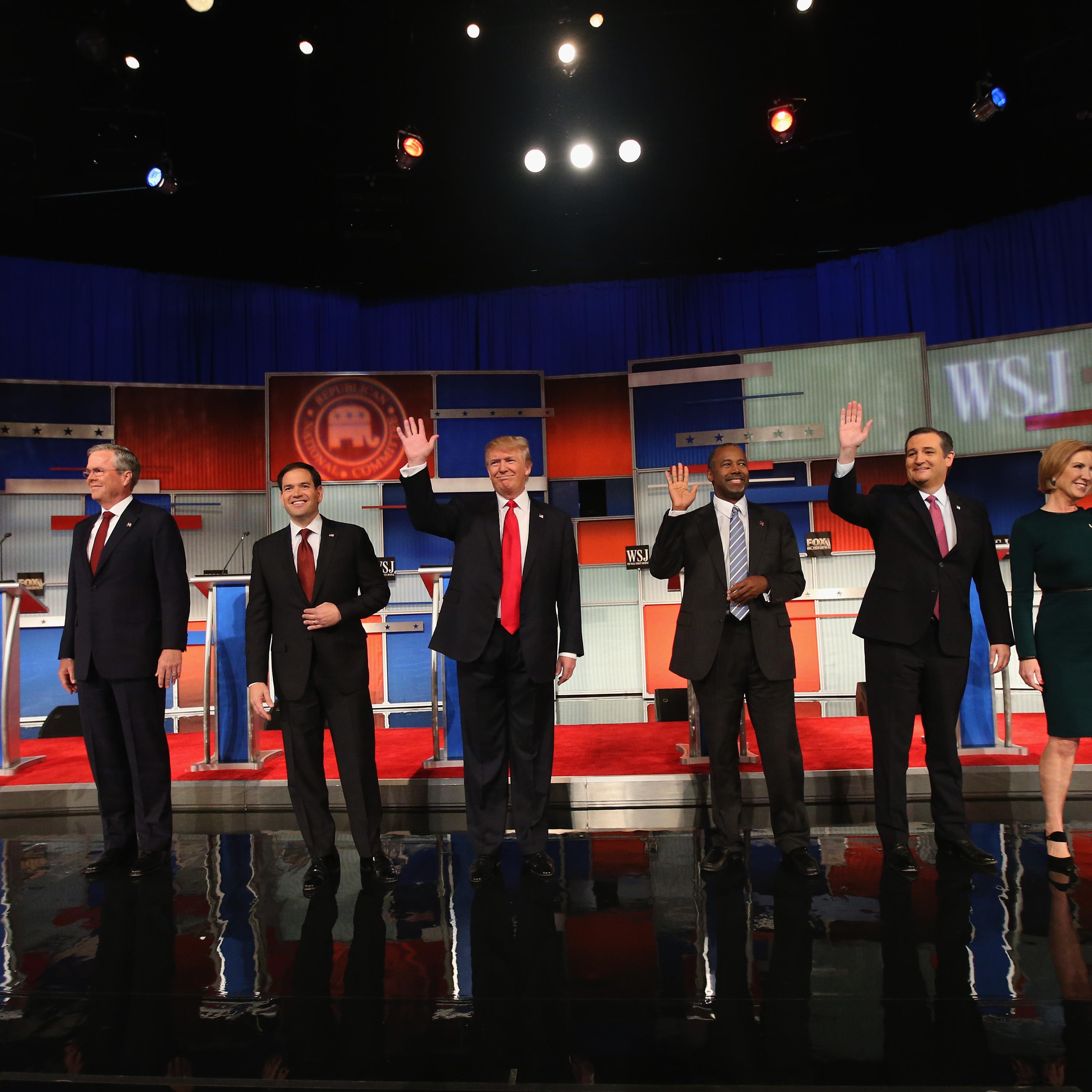 GOP Presidential Candidates Debate In Milwaukee