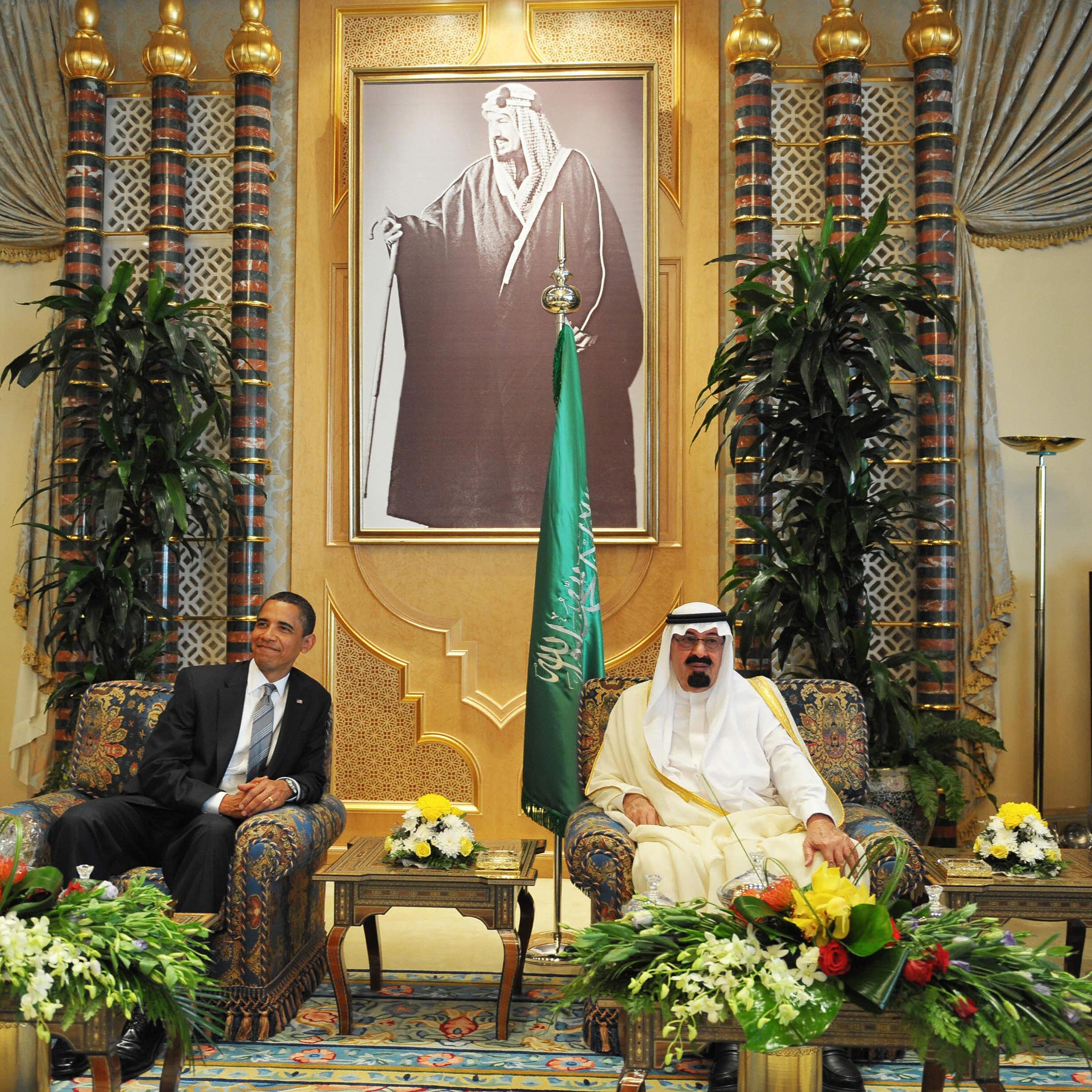 US President Barack Obama and Saudi King