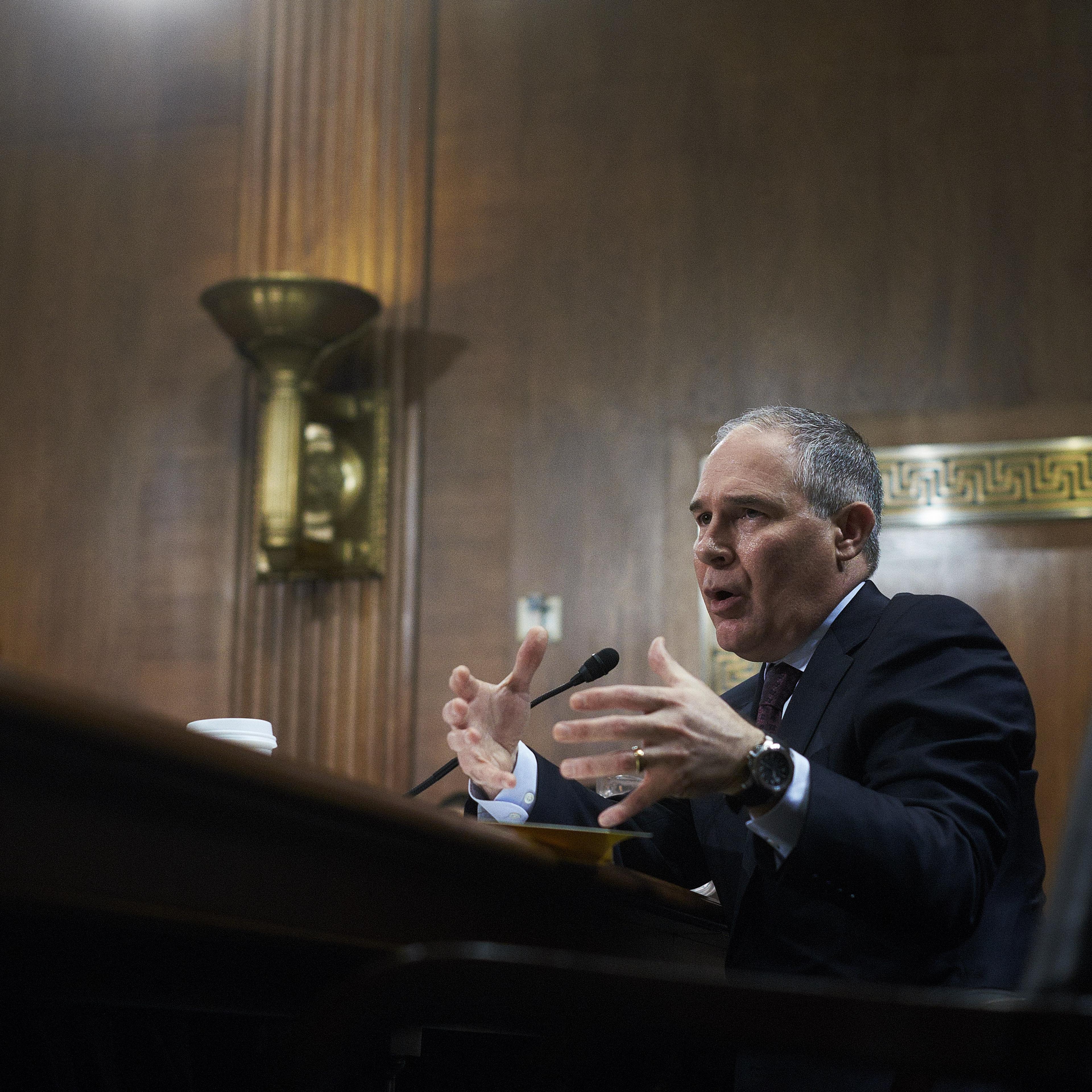 Senate Environment Committee Considers Scott Pruitt To Be EPA Administrator
