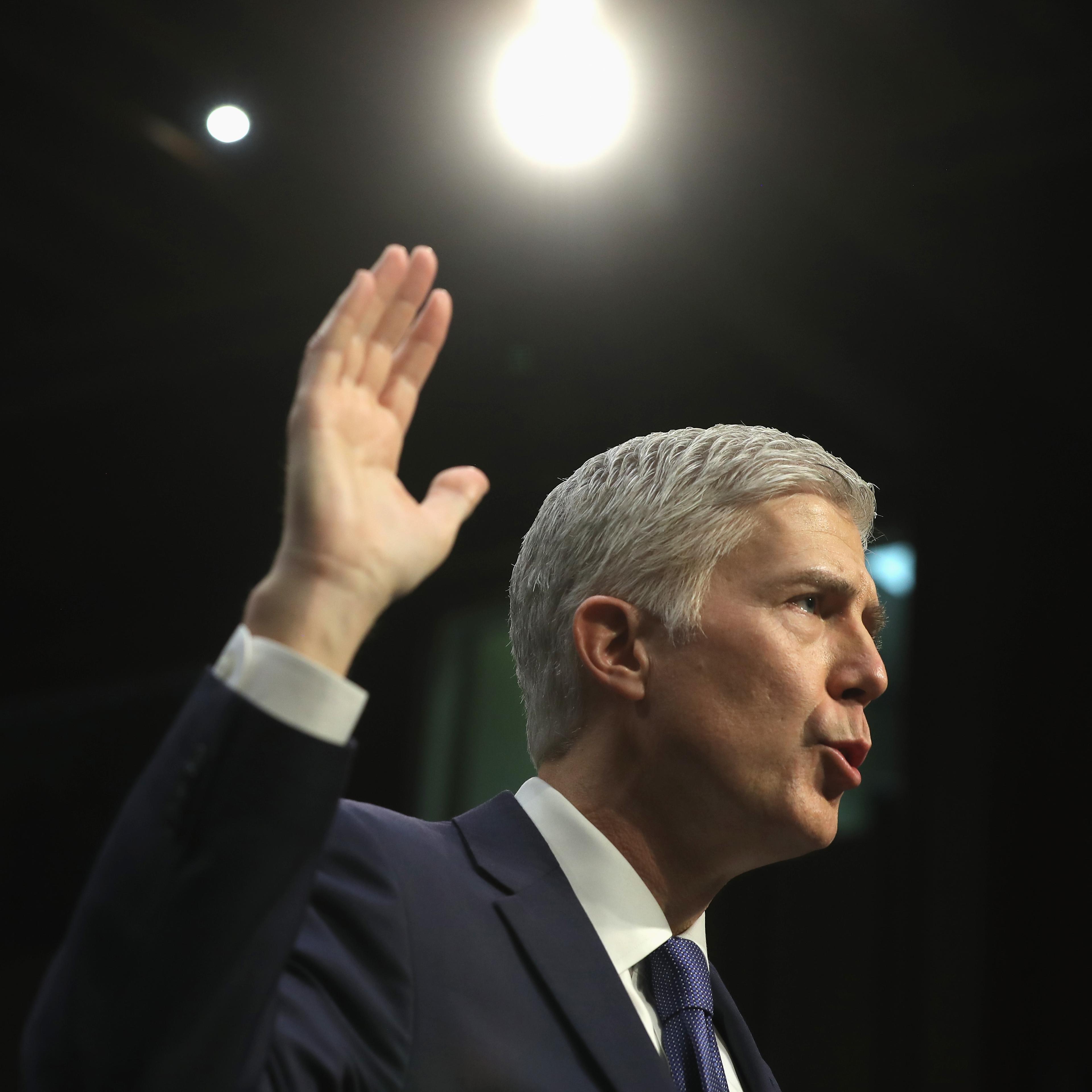 Senate Holds Confirmation Hearing For Supreme Court Nominee Neil Gorsuch