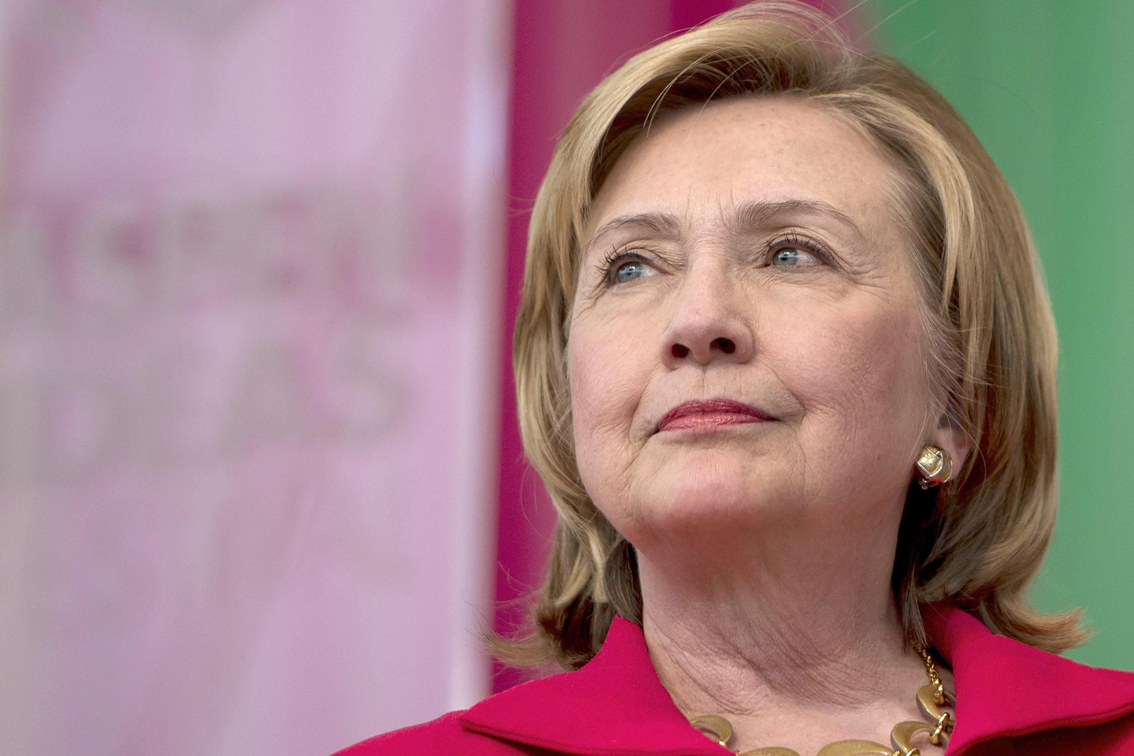 Hillary Rodham Clinton speaks at Afternoon of Conversation during the 2014 Aspen Ideas Festival at the Aspen Institute on June 30, 2014 in Aspen, Colo.