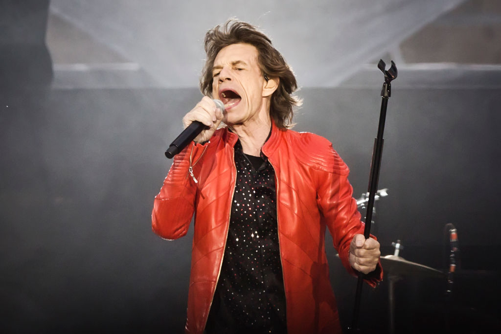 Mick Jagger on Stage in Berlin, Germany