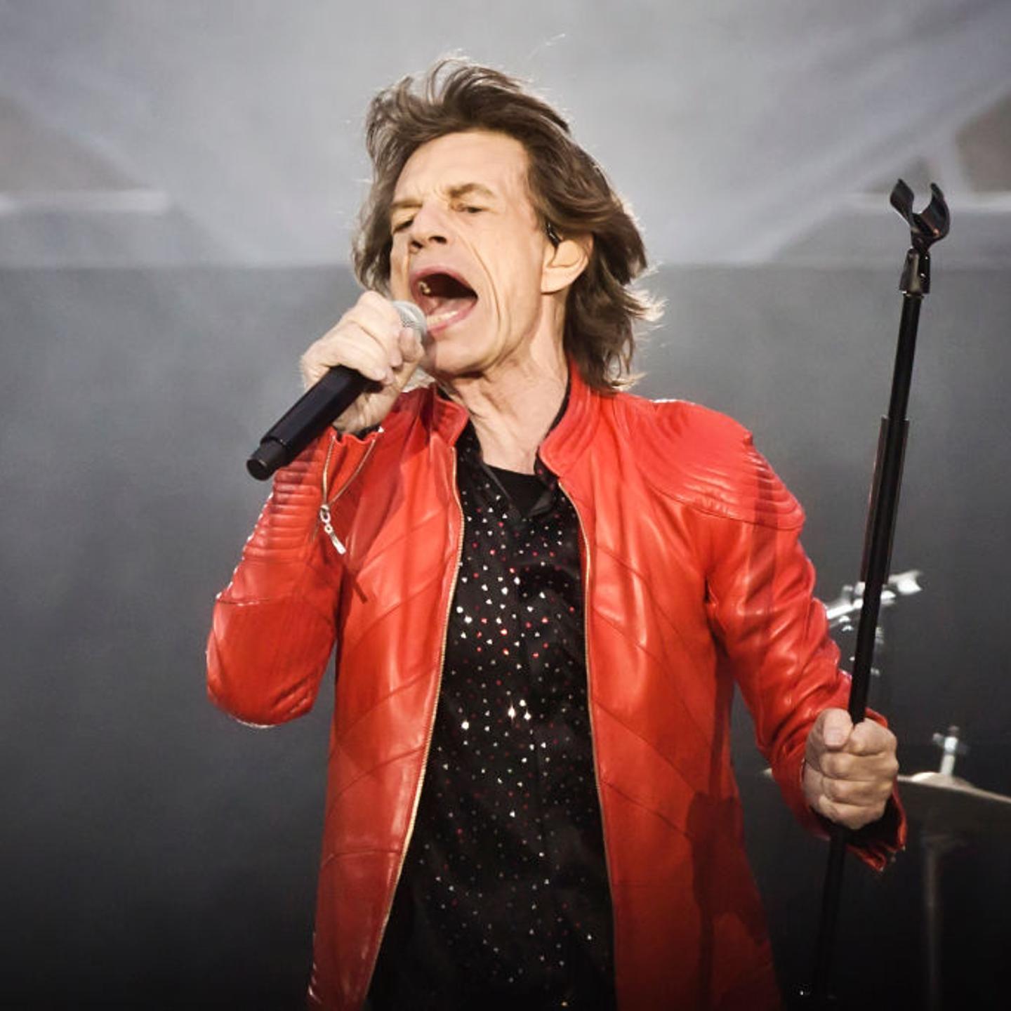 Mick Jagger on Stage in Berlin, Germany