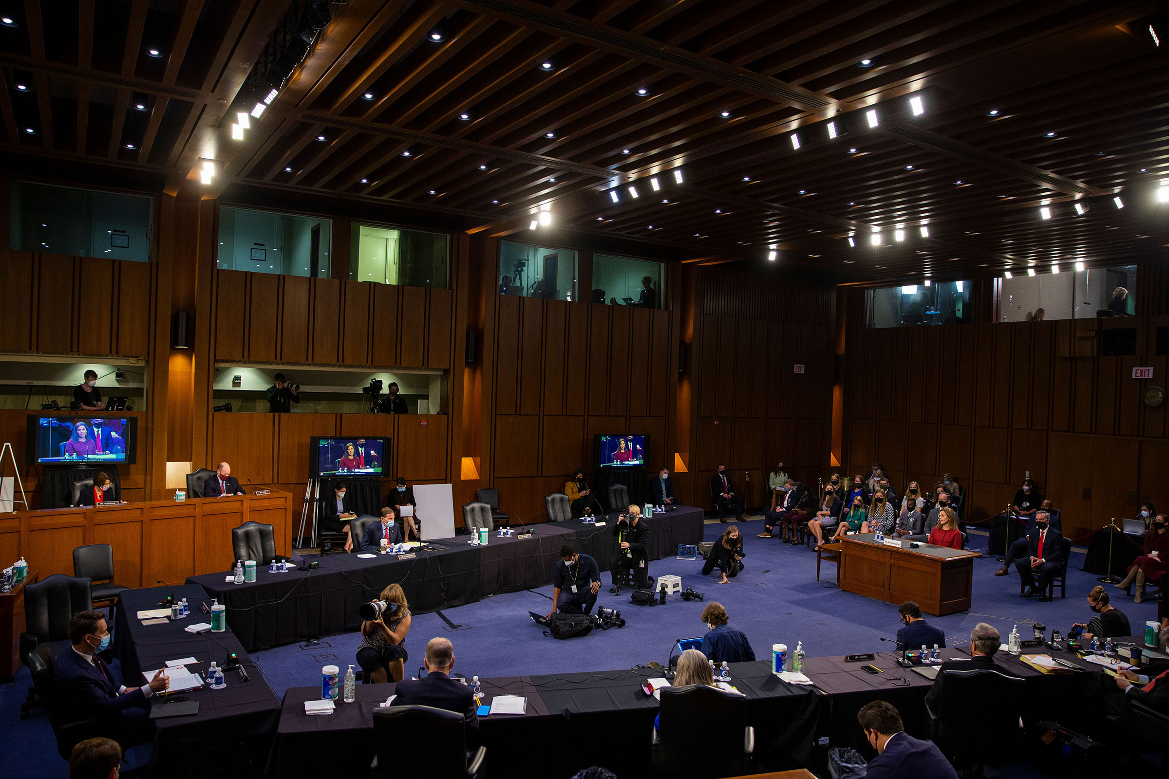 Supreme Court Nominee Judge Amy Coney Barrett confirmation hearing, Washington, USA - 13 Oct 2020