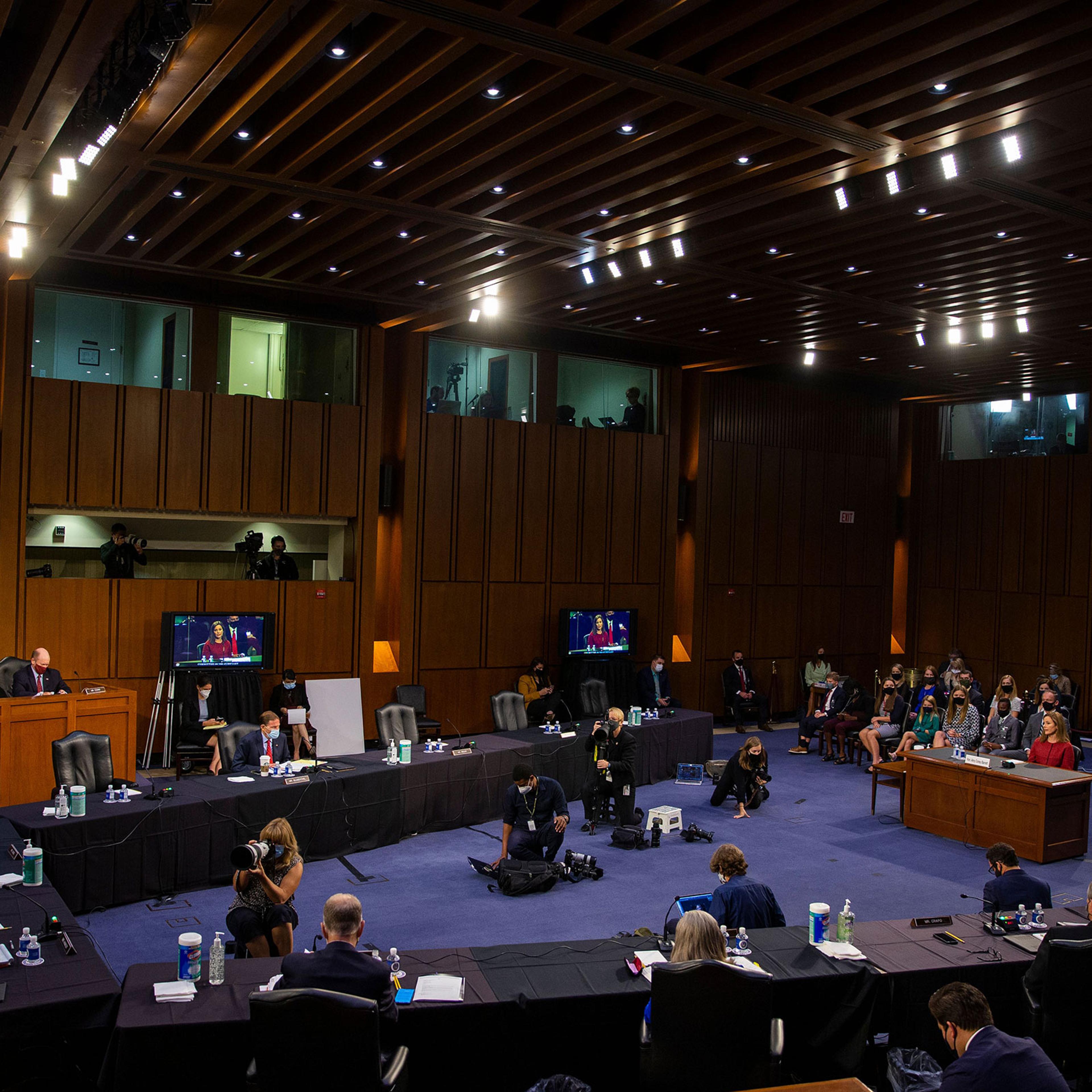 Supreme Court Nominee Judge Amy Coney Barrett confirmation hearing, Washington, USA - 13 Oct 2020