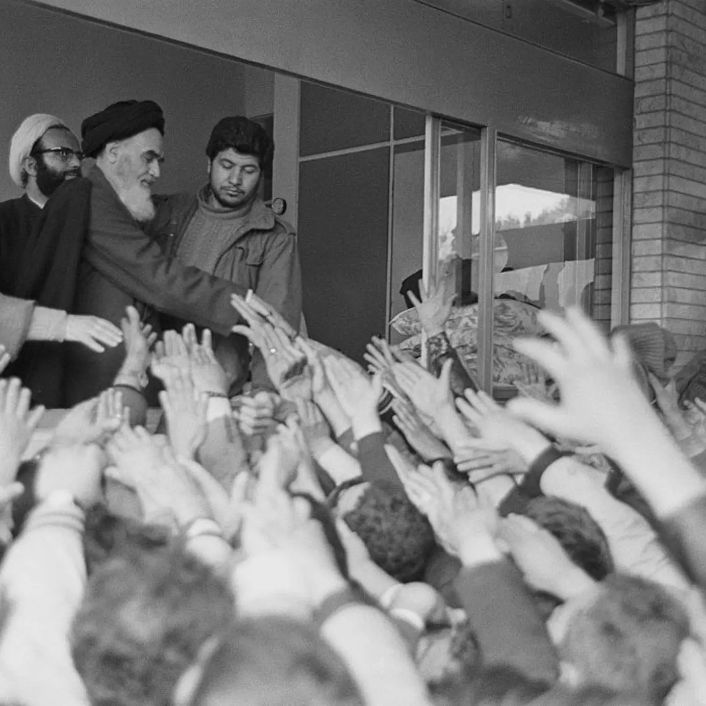 Ayatollah Khomeini Returns to Iran During Iranian Revolution