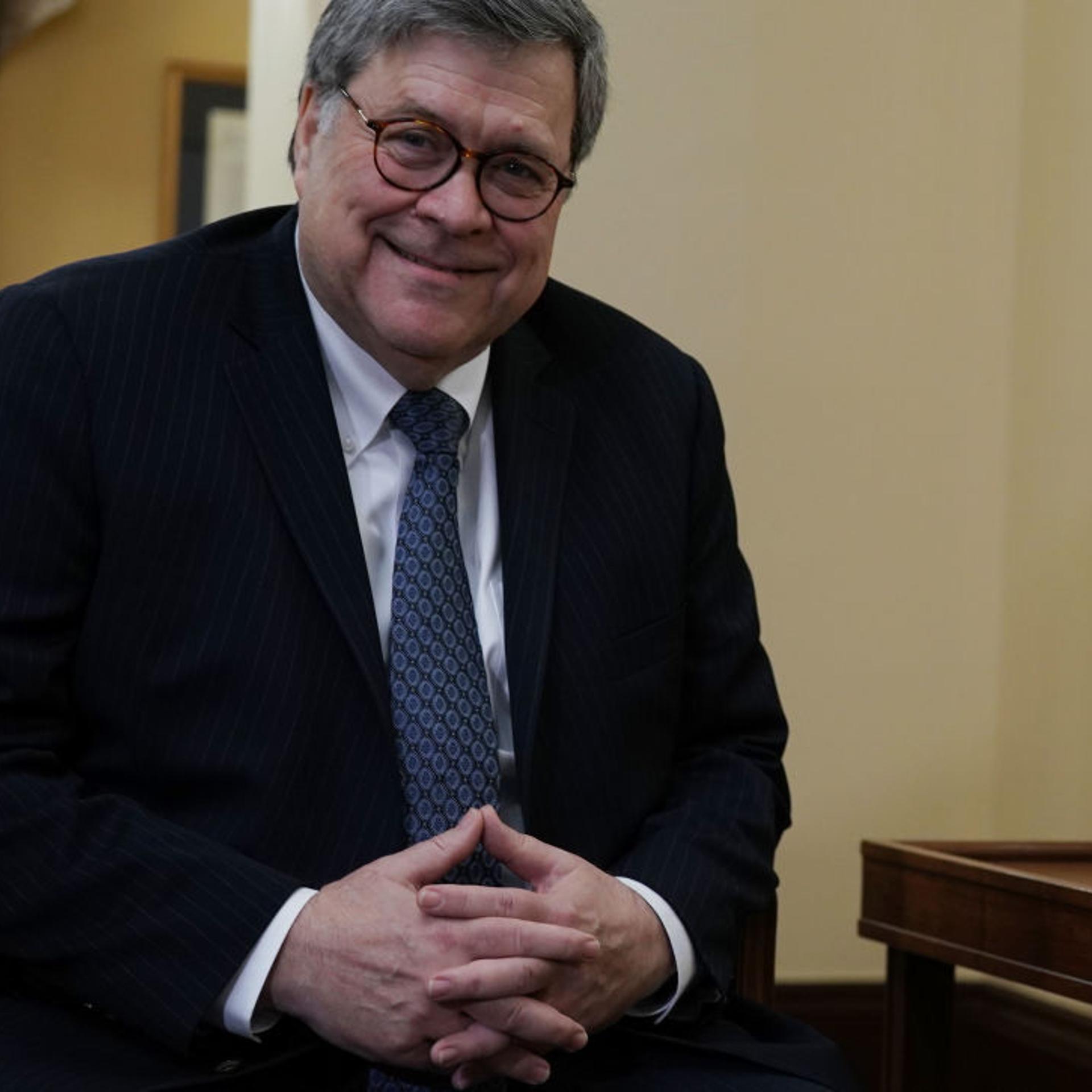 President Trump's Attorney General Nominee William Barr Meets With Lawmakers On Capitol Hill