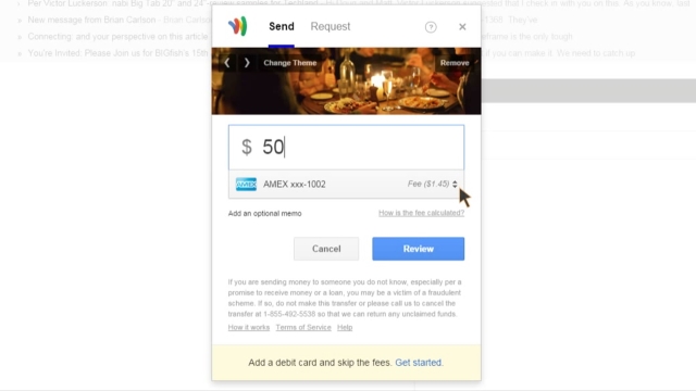 gmail money