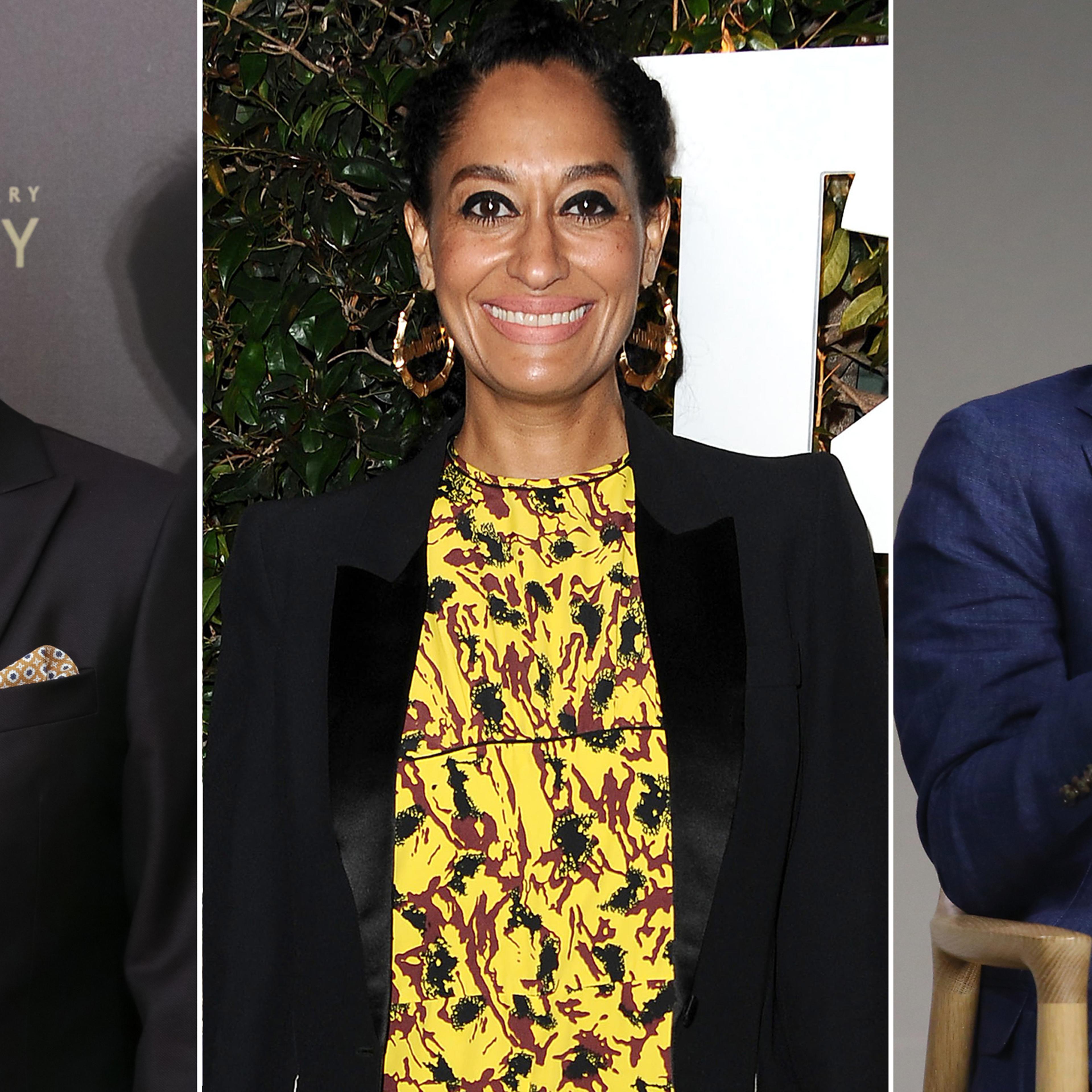 From left: Aziz Ansari, Tracee Ellis Ross, Rami Malek.