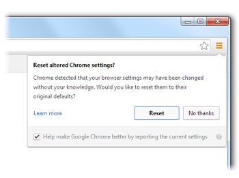 Google Chrome fights back against hijackers.