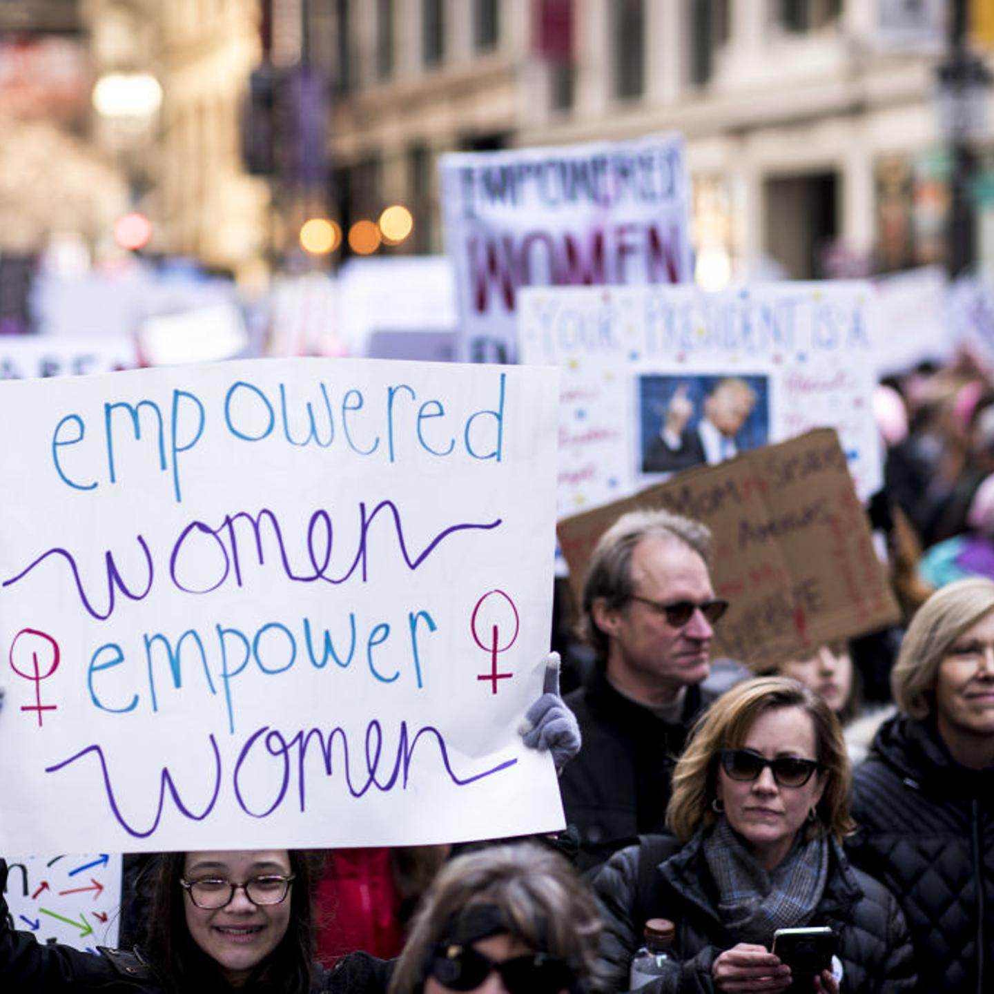 Demonstrators Take Part In The Second Annual Womens March Chicago