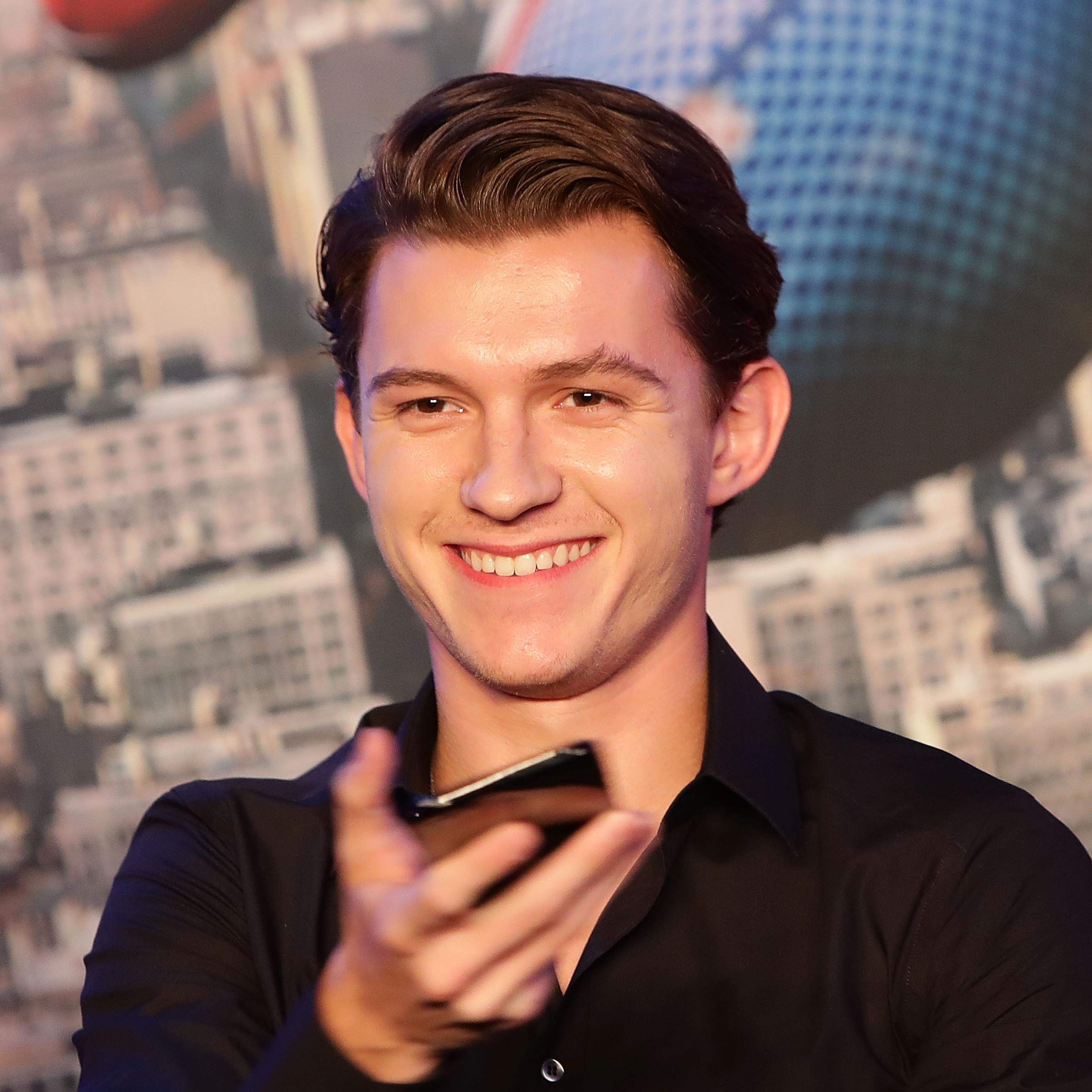 Tom Holland attends the 'Spider-Man: Homecoming' press conference on July 3, 2017 in Seoul, South Korea.