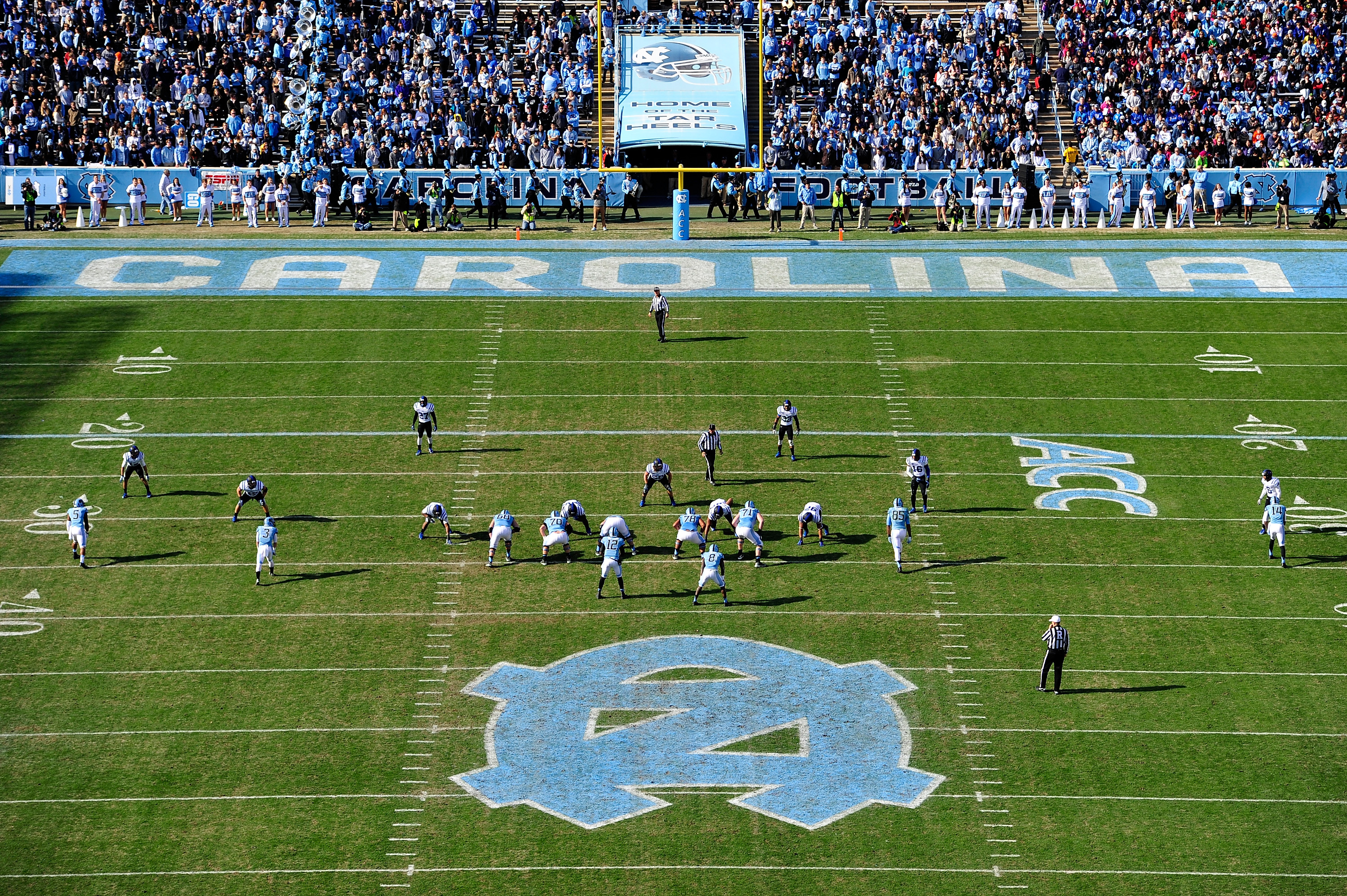 General view of the game between the Duke Blue Devils and the North Carolina Tar Heels at Kenan Stadium on Nov. 30, 2013 in Chapel Hill, North Carolina.