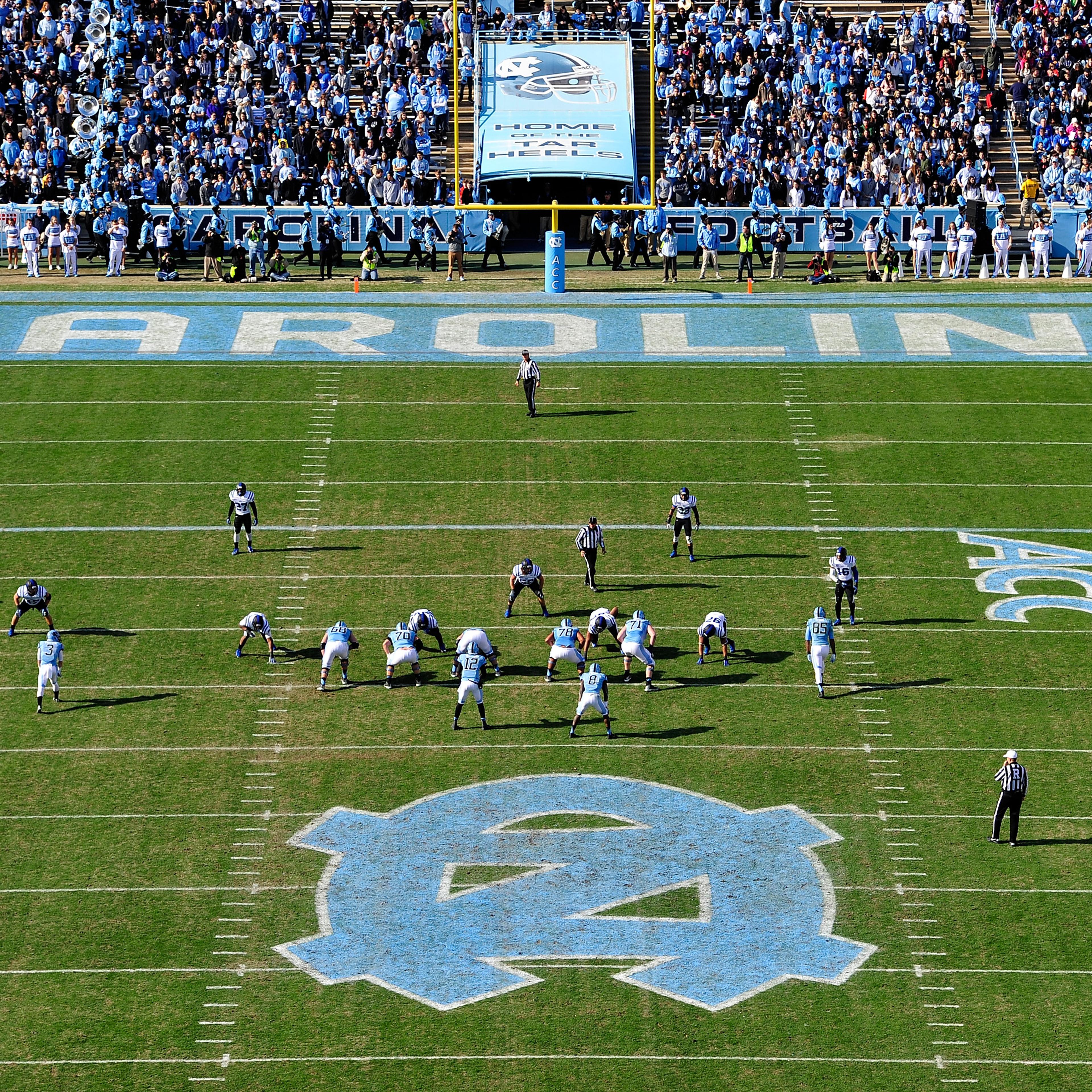 General view of the game between the Duke Blue Devils and the North Carolina Tar Heels at Kenan Stadium on Nov. 30, 2013 in Chapel Hill, North Carolina.