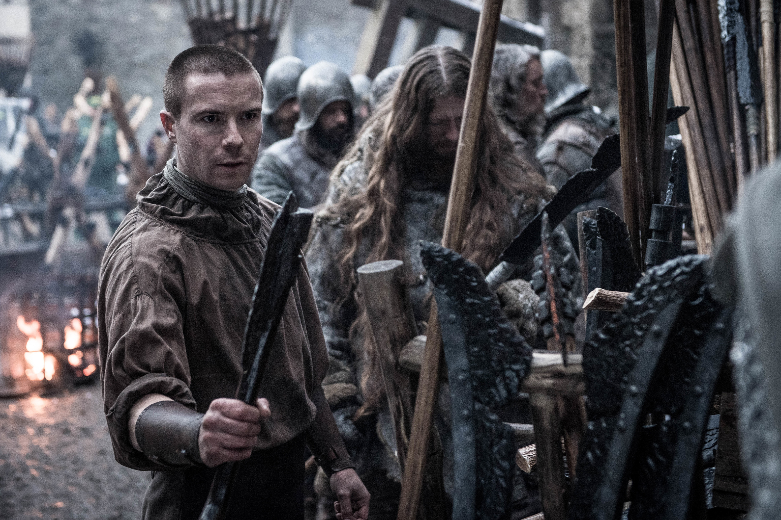Joe Dempsie as Gendry.