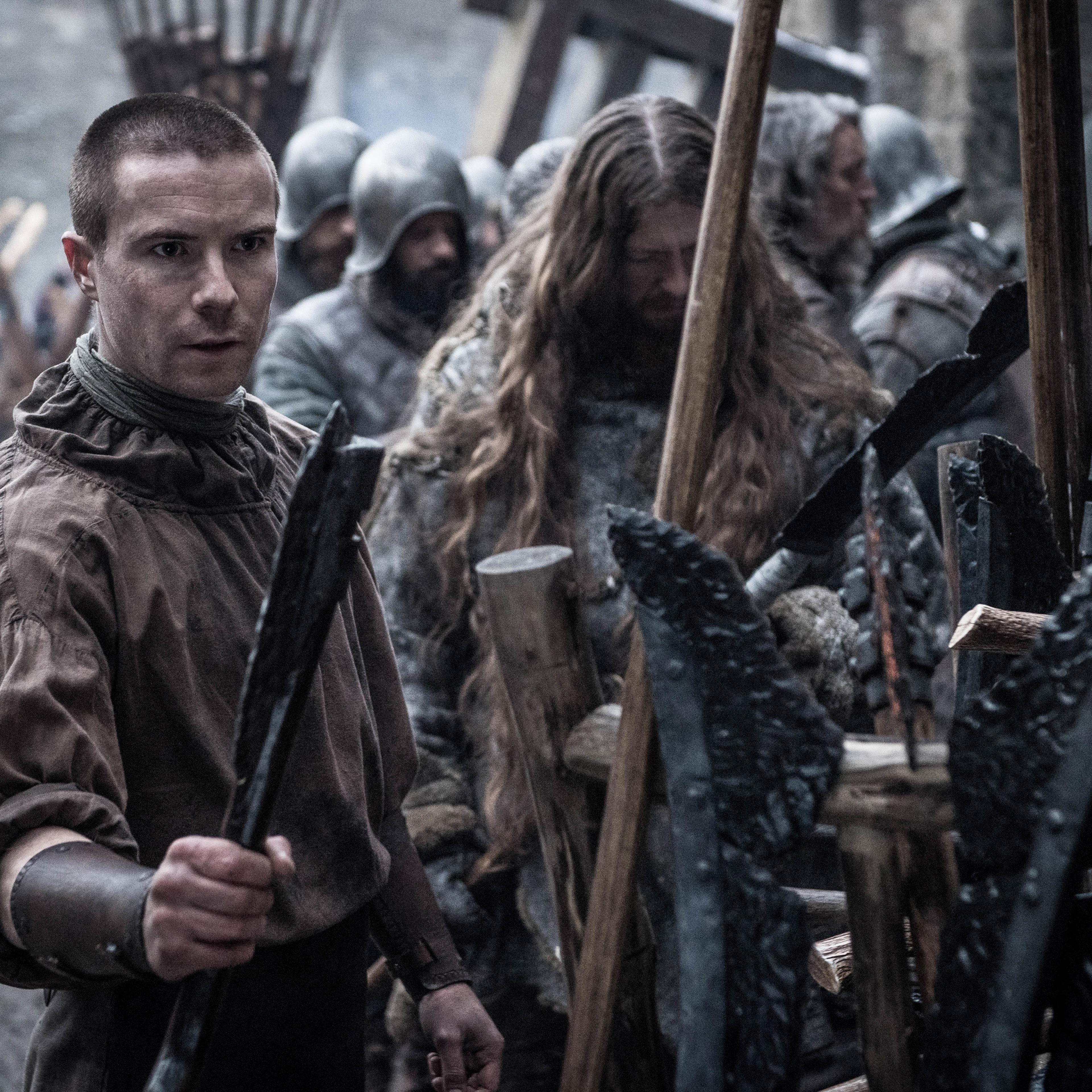 Joe Dempsie as Gendry.