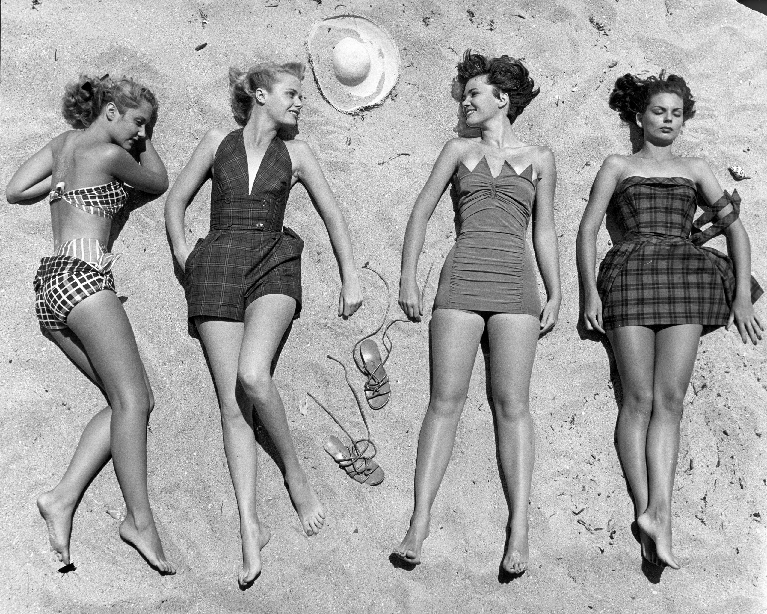 Two-Piece vs. One-Piece: Numerically this battle is going to the one-piece suit by ratio of three to one.