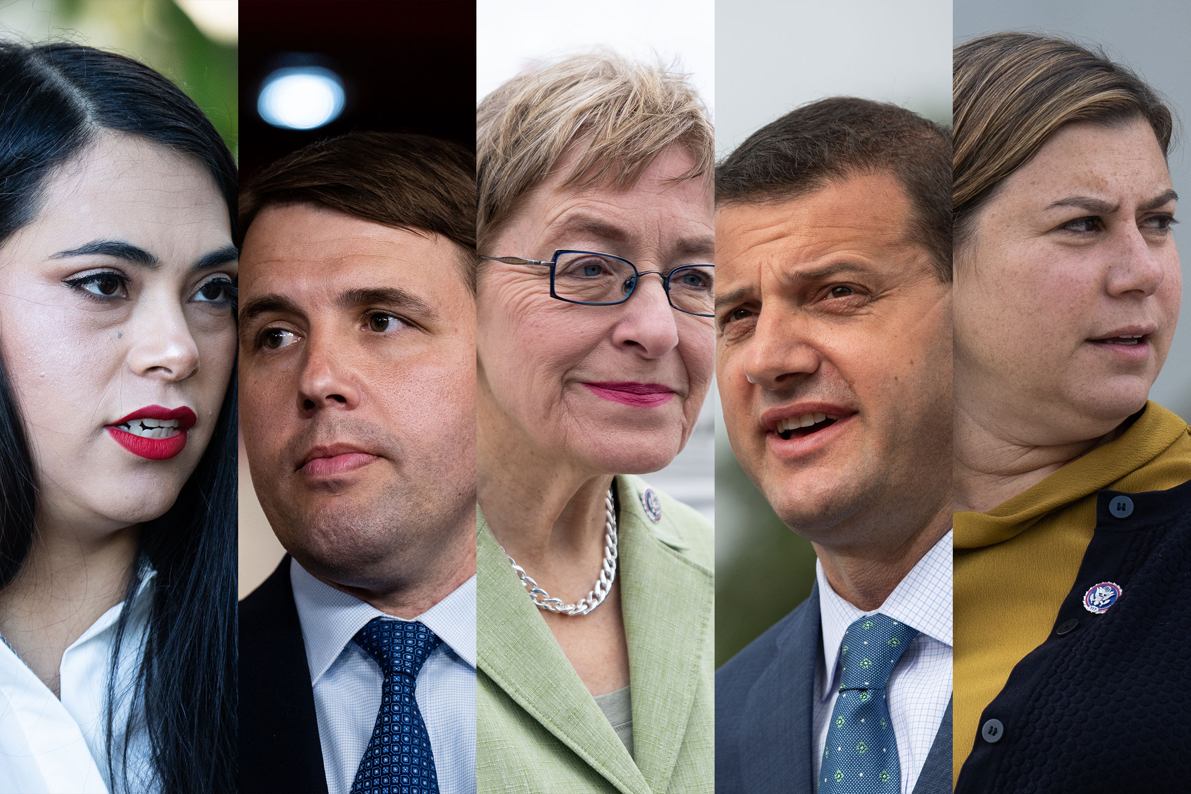 Rep. Mayra Flores; Rep. Chris Pappas; Rep. Marcy Kaptur; Rep. David Valadao; Rep. Elissa Slotkin