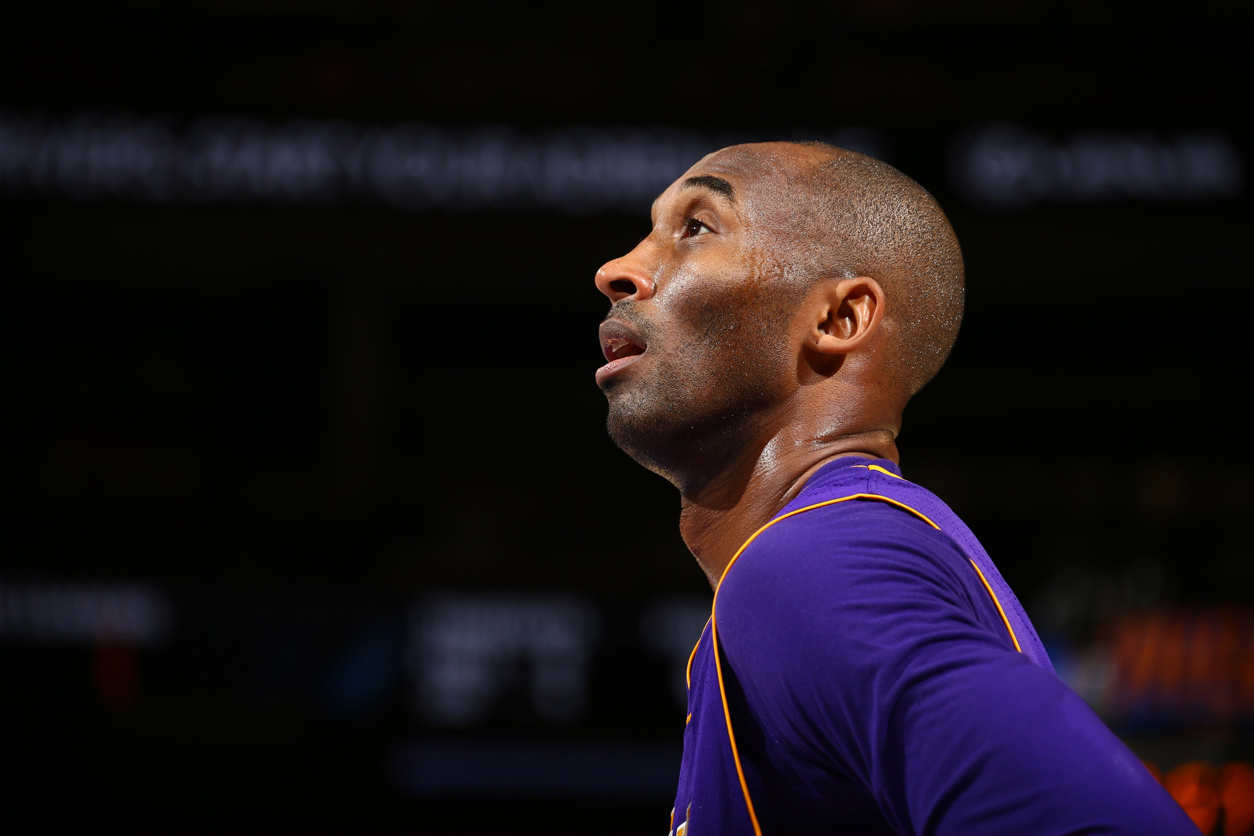 NEW YORK, NY - NOVEMBER 8: Kobe Bryant #24 of the Los Angeles Lakers during the game against the New York Knicks on November 8, 2015 at Madison Square Garden in New York, New York. NOTE TO USER: User expressly acknowledges and agrees that, by downloading