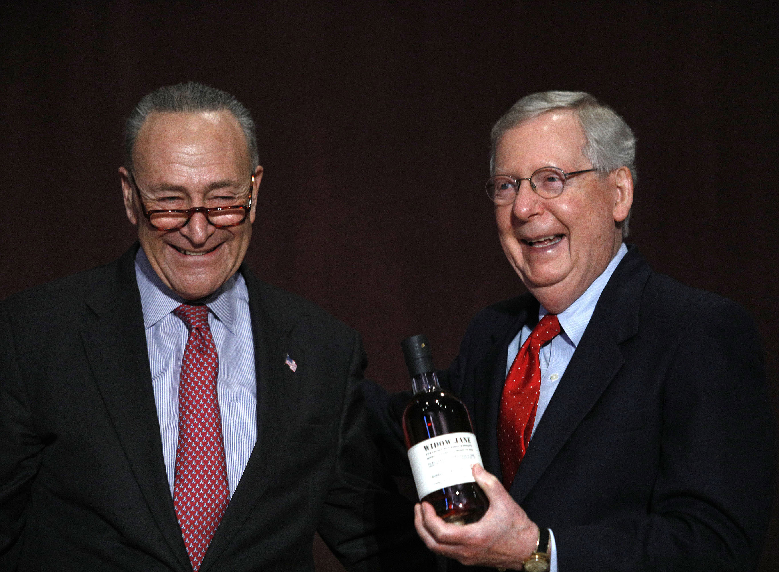 Senate Democratic Leader Chuck Schumer Speaks At The University Of Louisville's McConnell Center