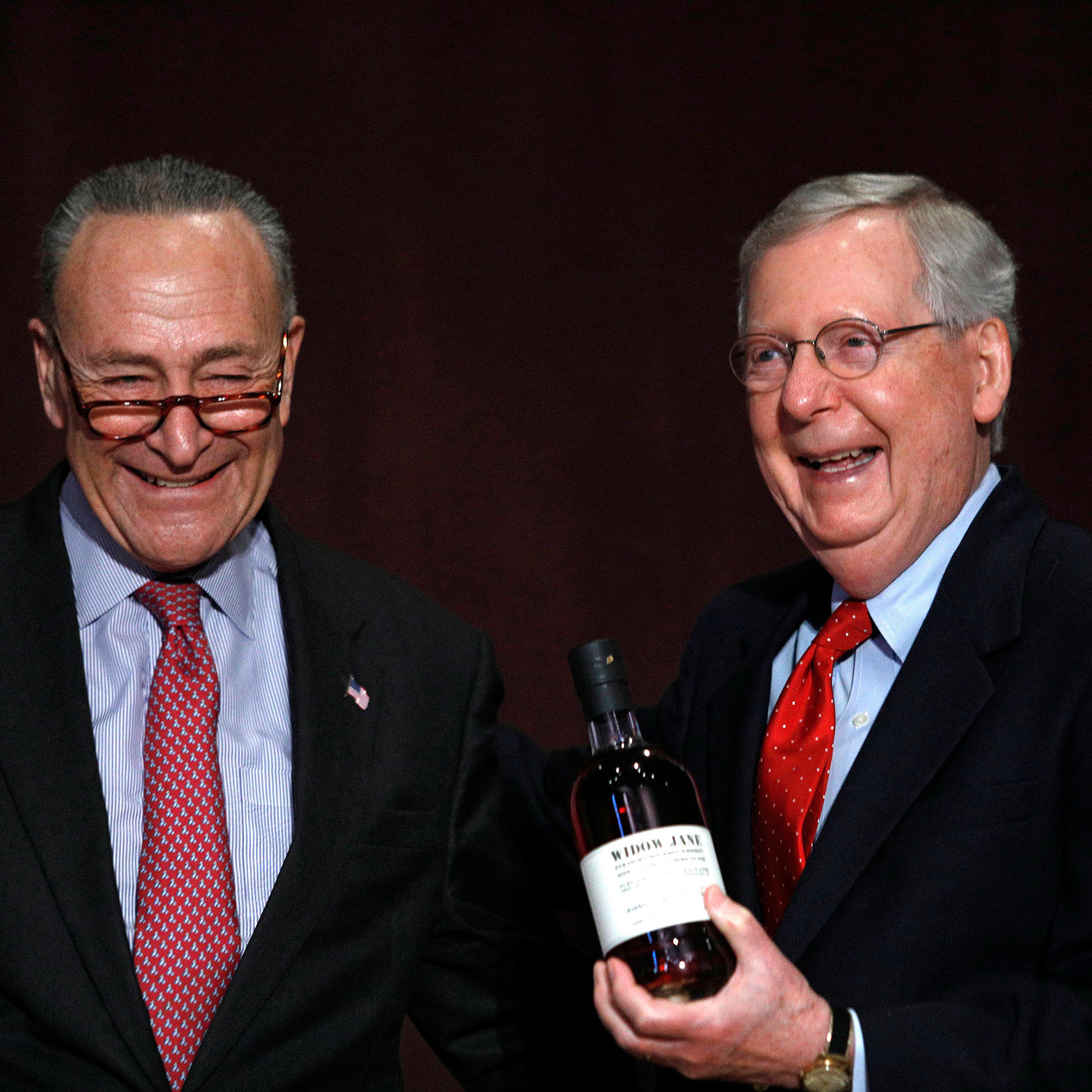 Senate Democratic Leader Chuck Schumer Speaks At The University Of Louisville's McConnell Center