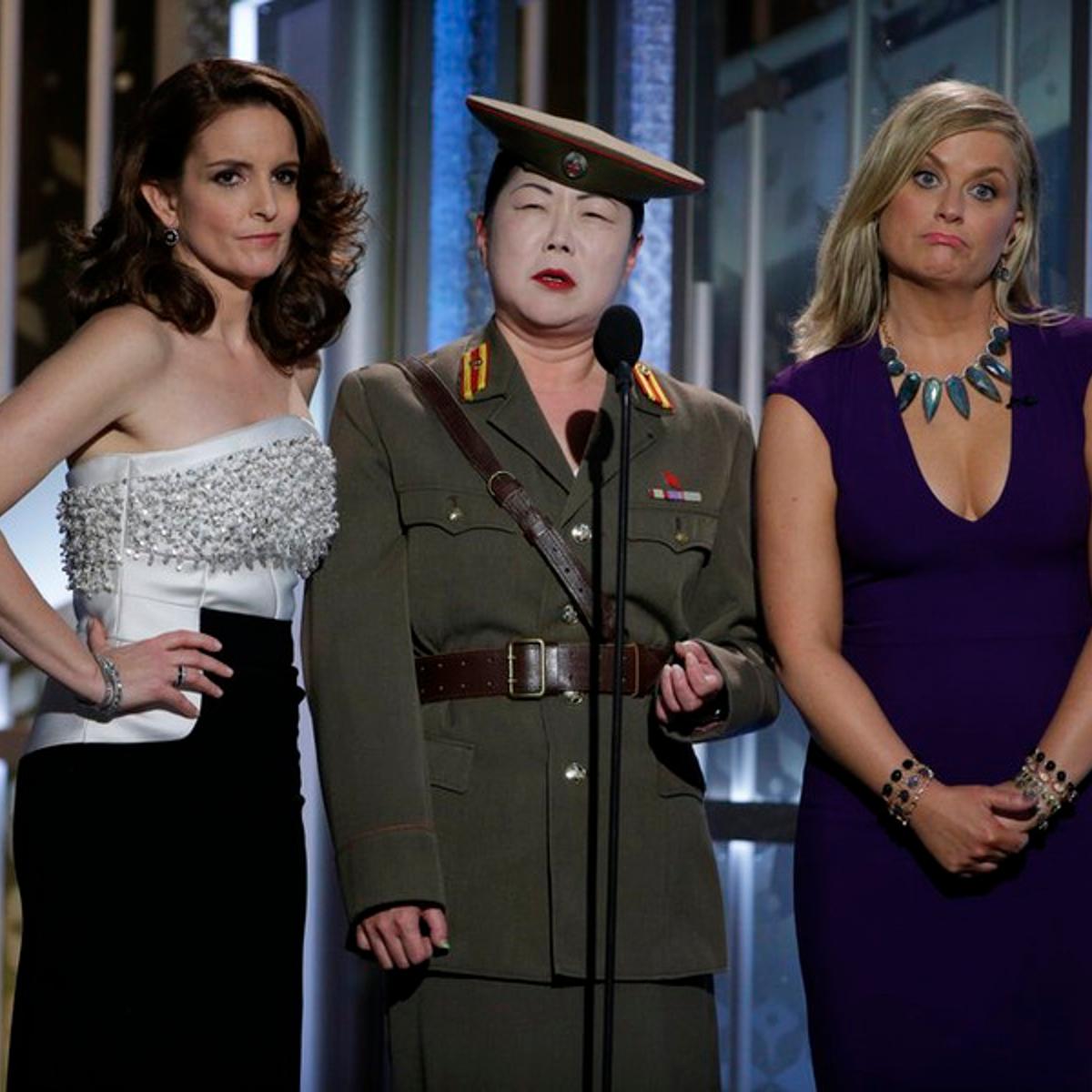 Fey, Cho and Poehler at the 72nd Annual Golden Globe Awards