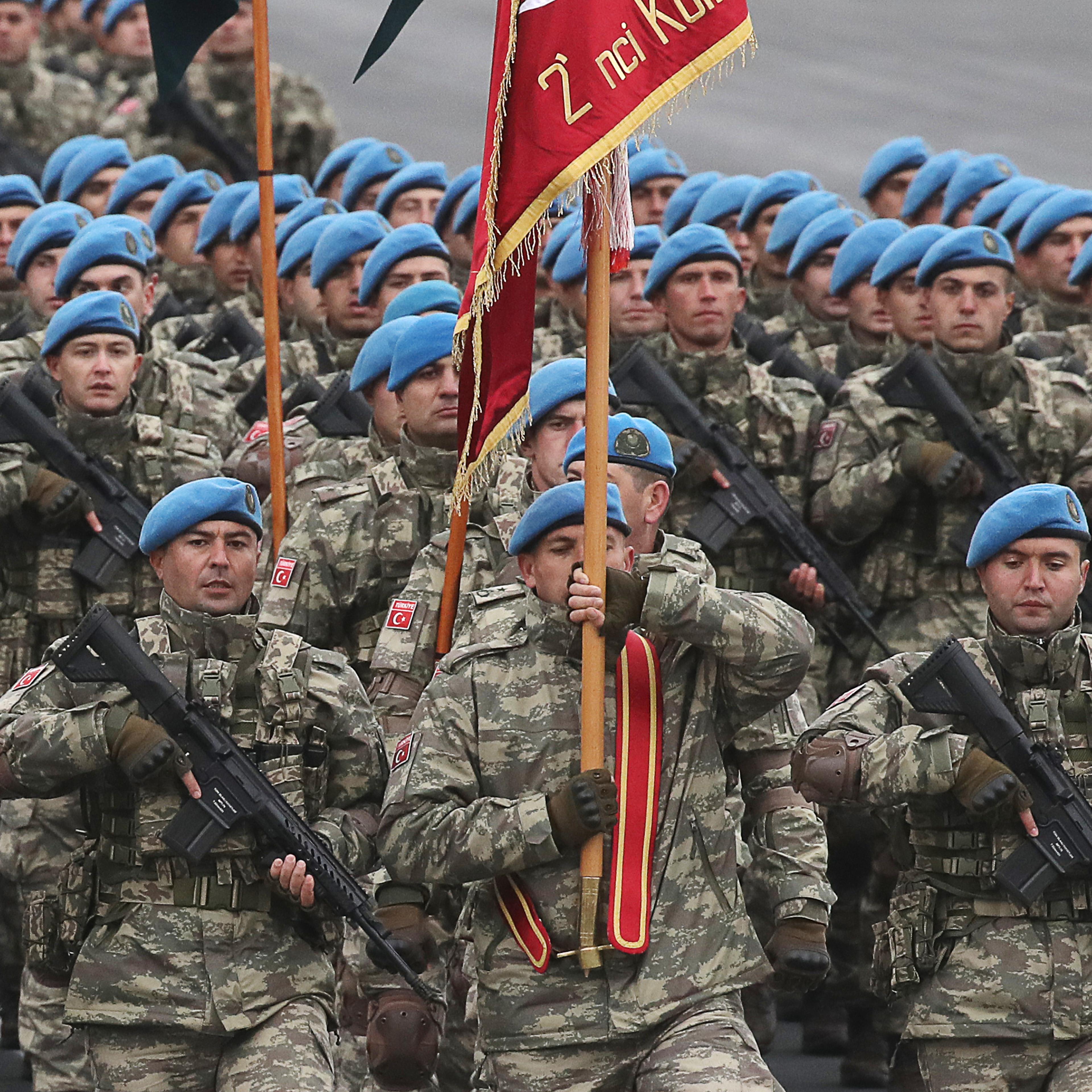 Military parade in Baku, Azerbaijan marks end of Nagorno Karabakh conflict