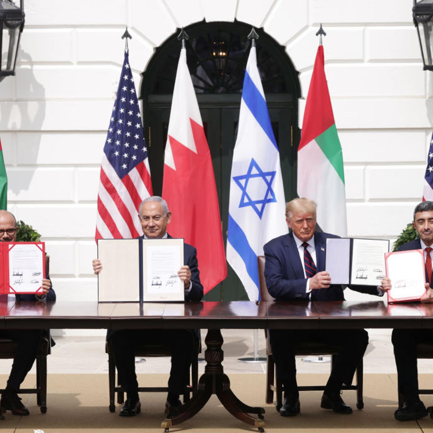 President Trump Hosts Abraham Accords Signing Ceremony On White House South Lawn